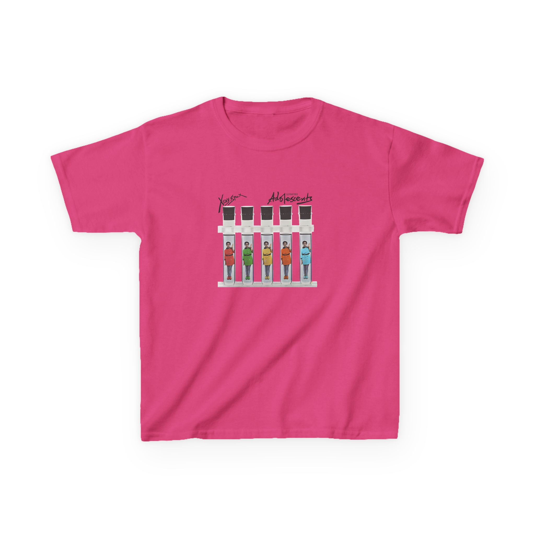 Kids X-ray Spex Germ Free Five Tube Heavy Cotton™ Tee - Image 19