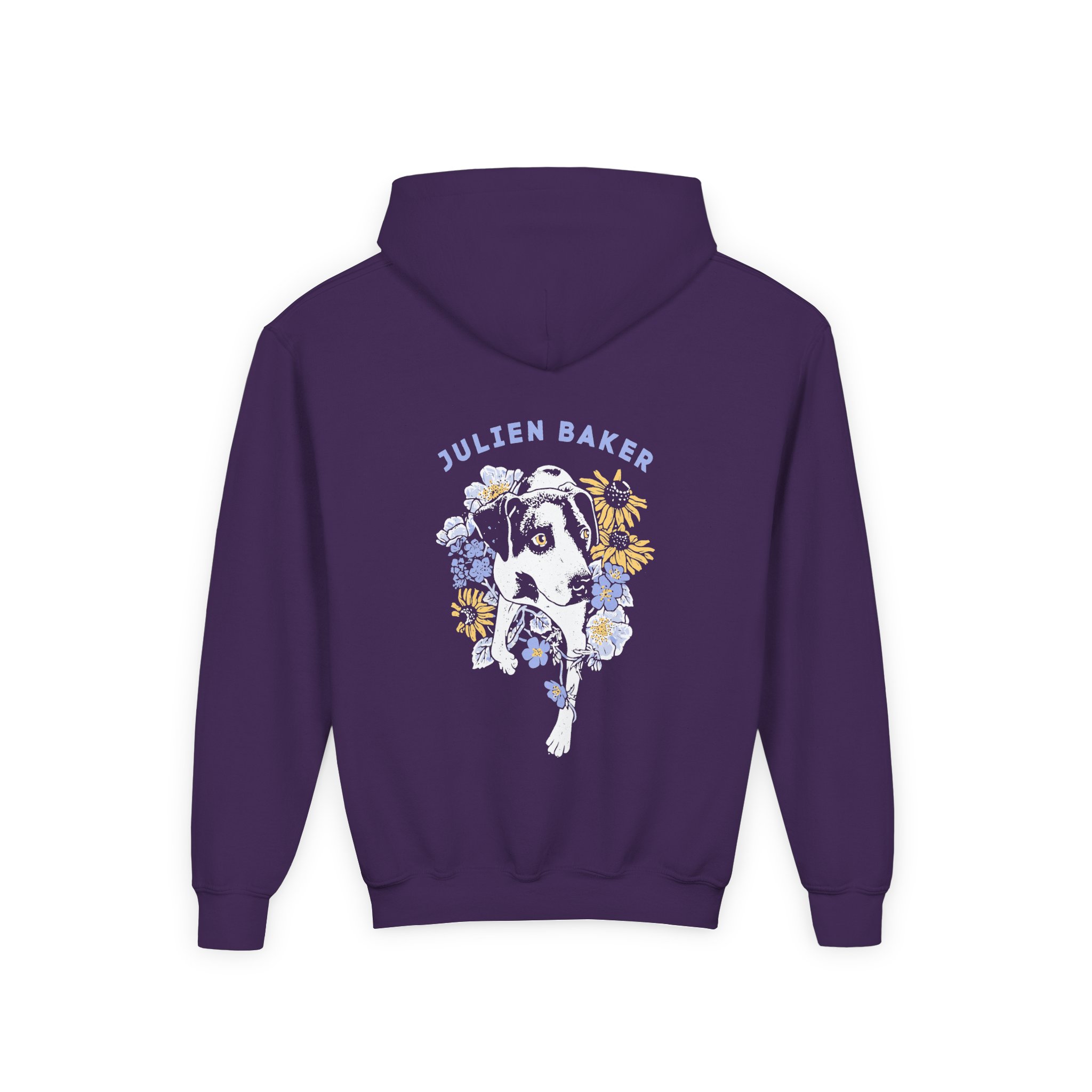Julien Baker Youth Heavy Blend Hooded Sweatshirt - Image 12