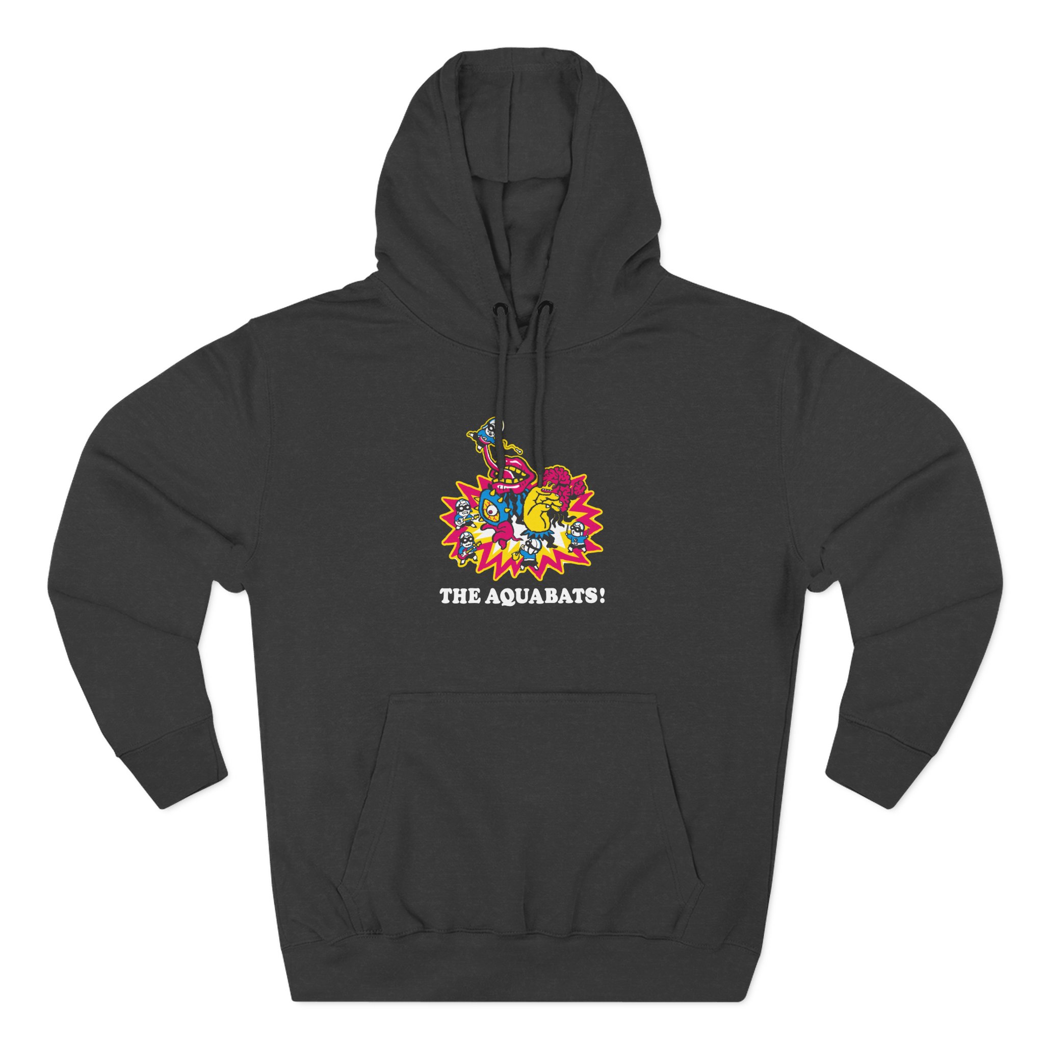 The Aquabats! Panic At The Costco Three-Panel Fleece Hoodie - Image 3