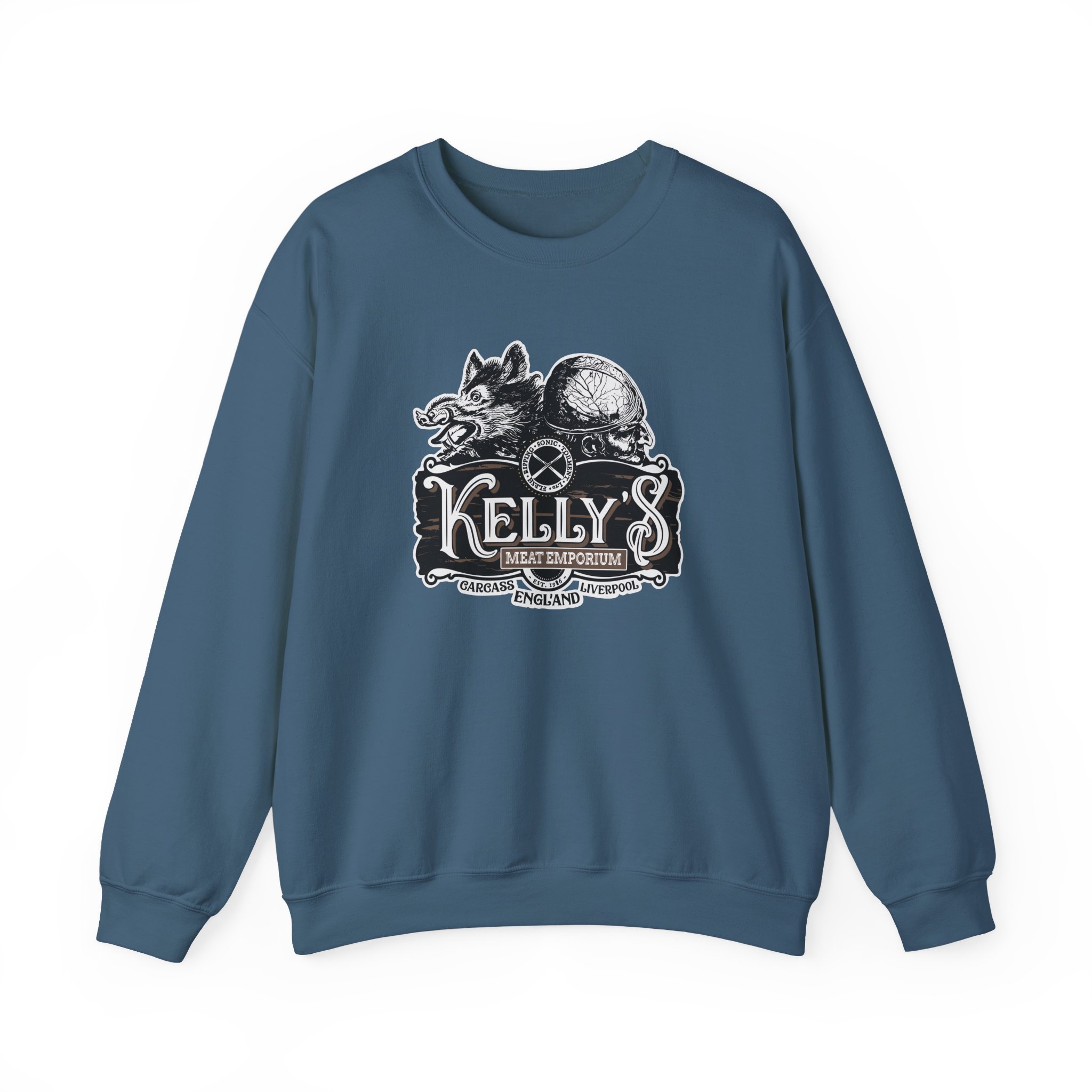 Carcass Kelly's Meat Emporium Unisex Heavy Blend™ Crewneck Sweatshirt - Image 13