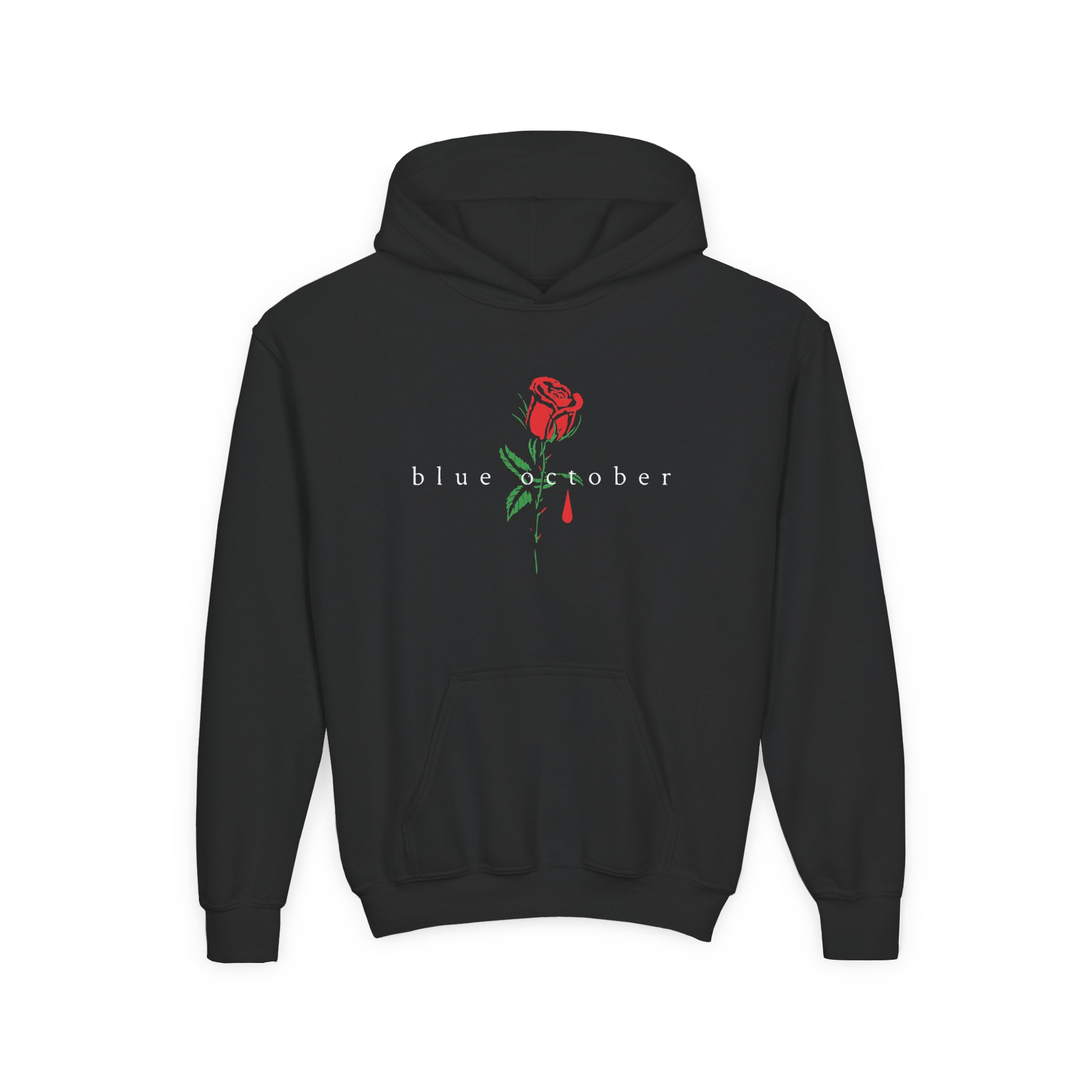 Blue October the Answers Youth Heavy Blend Hooded Sweatshirt