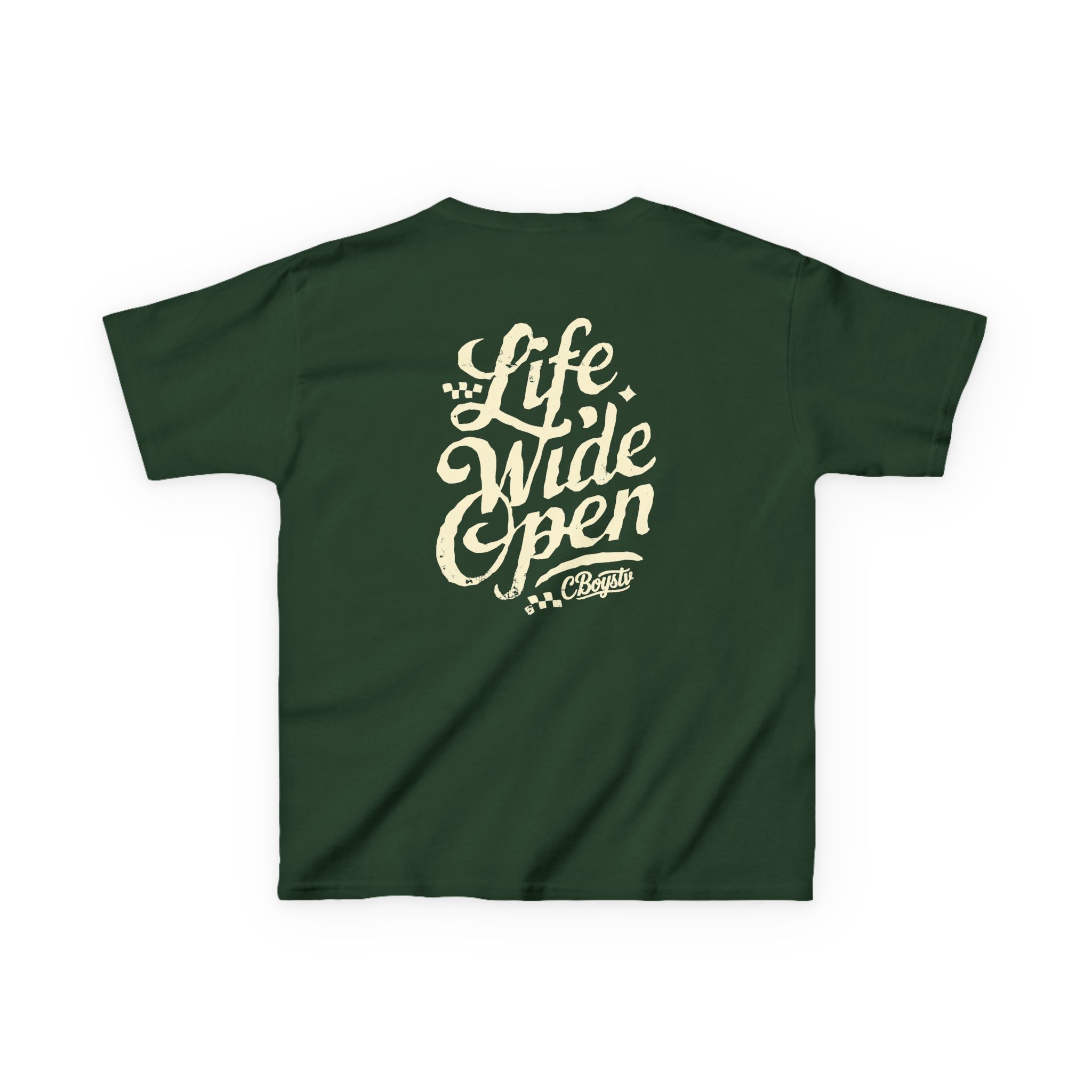 Kids Cboystv Tan Script Heavy Cotton™ Tee - Image 6