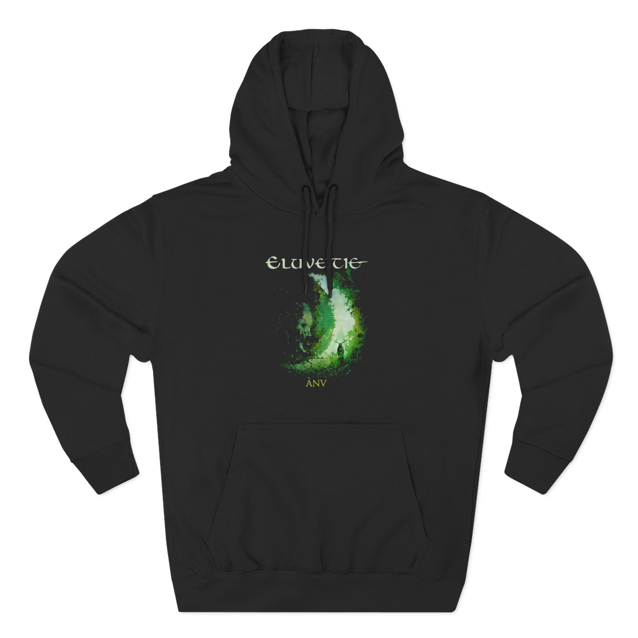Eluveitie Anv Cover Three-Panel Fleece Hoodie