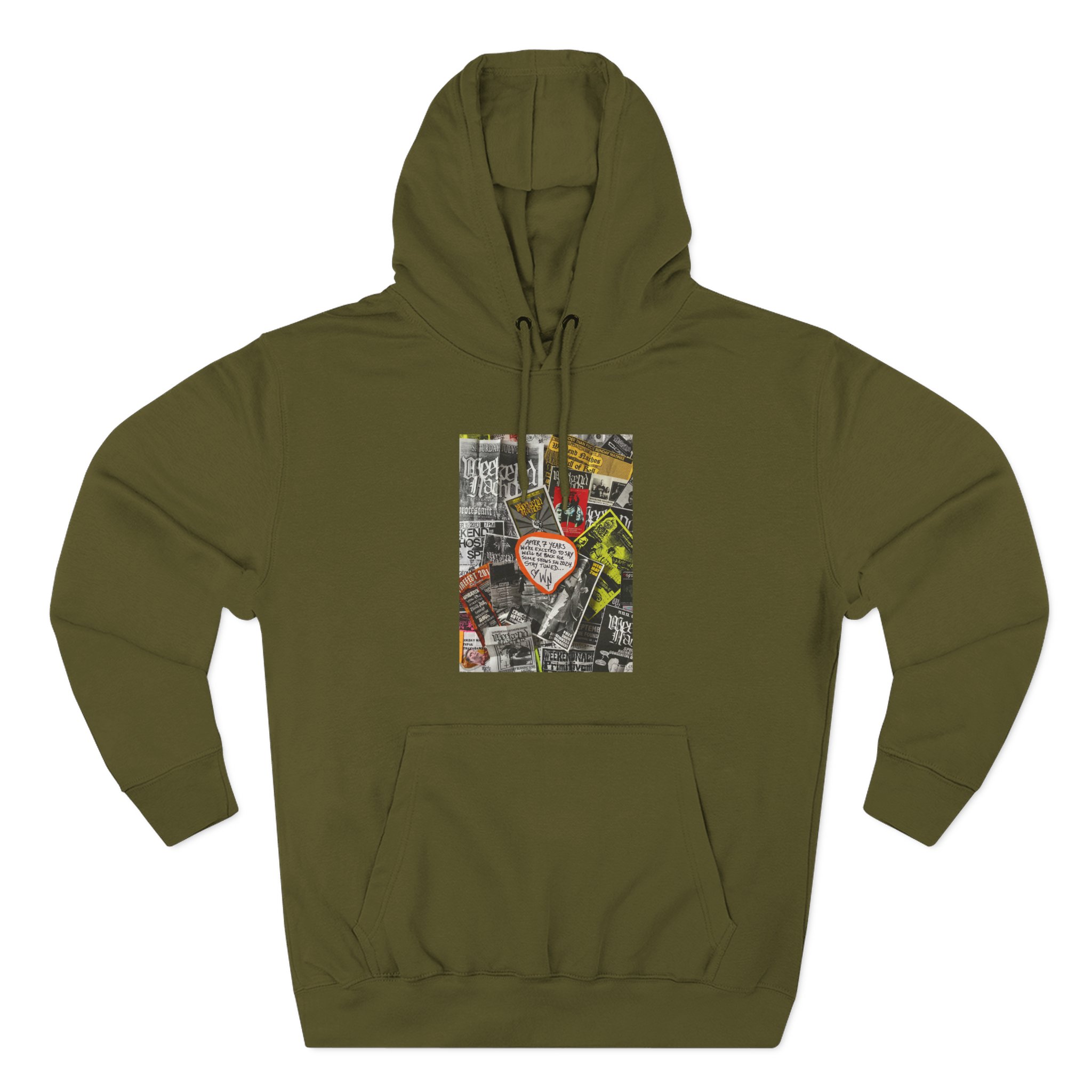 Weekend Nachos Three-Panel Fleece Hoodie - Image 5