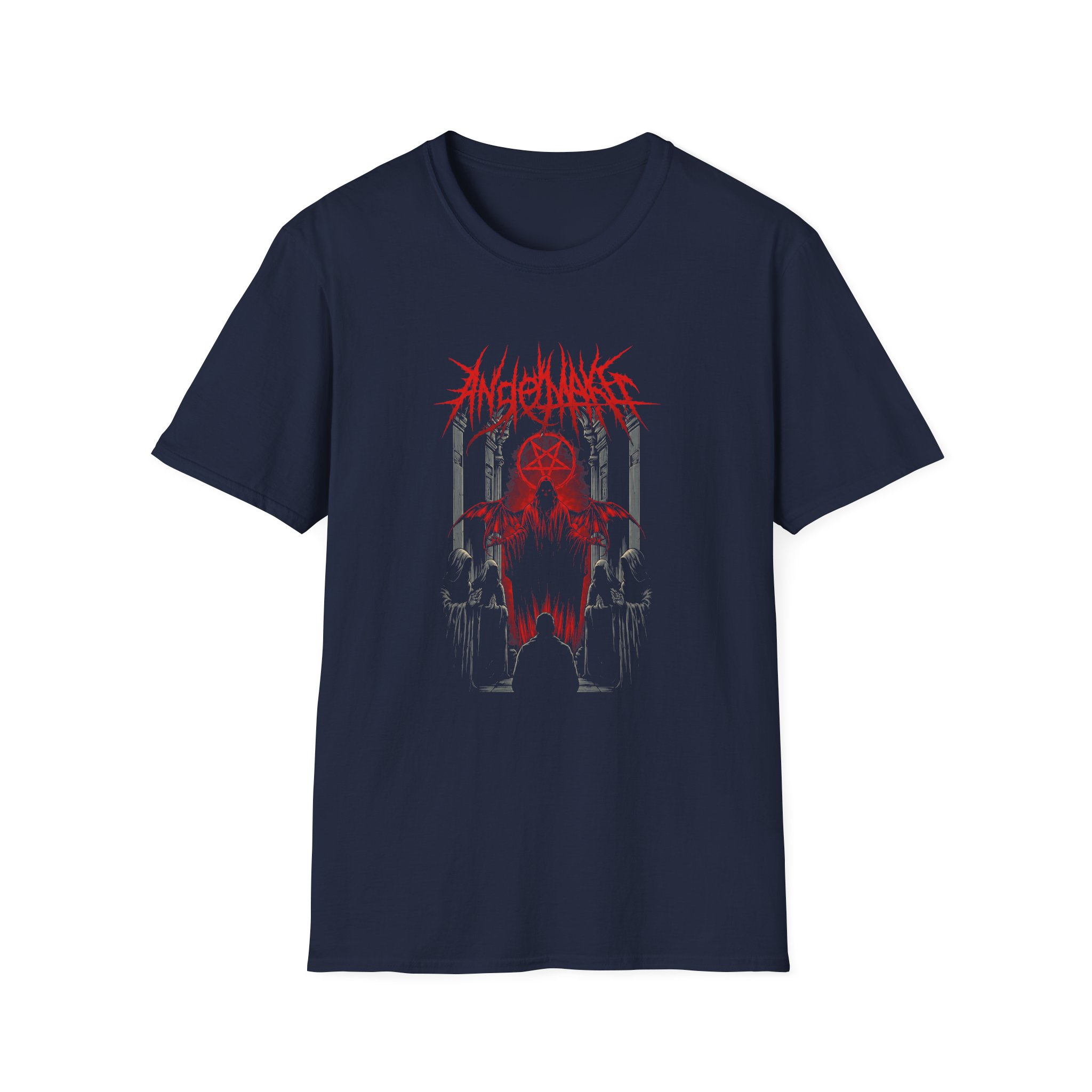 Angelmaker Dark Pact Unisex Softstyle T-Shirt - Image 7
