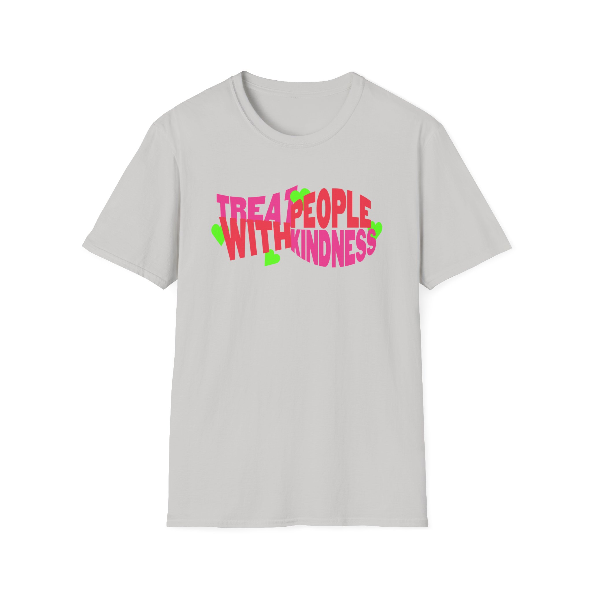Love on Tour Treat People With Kindness Unisex Softstyle T-Shirt - Image 5