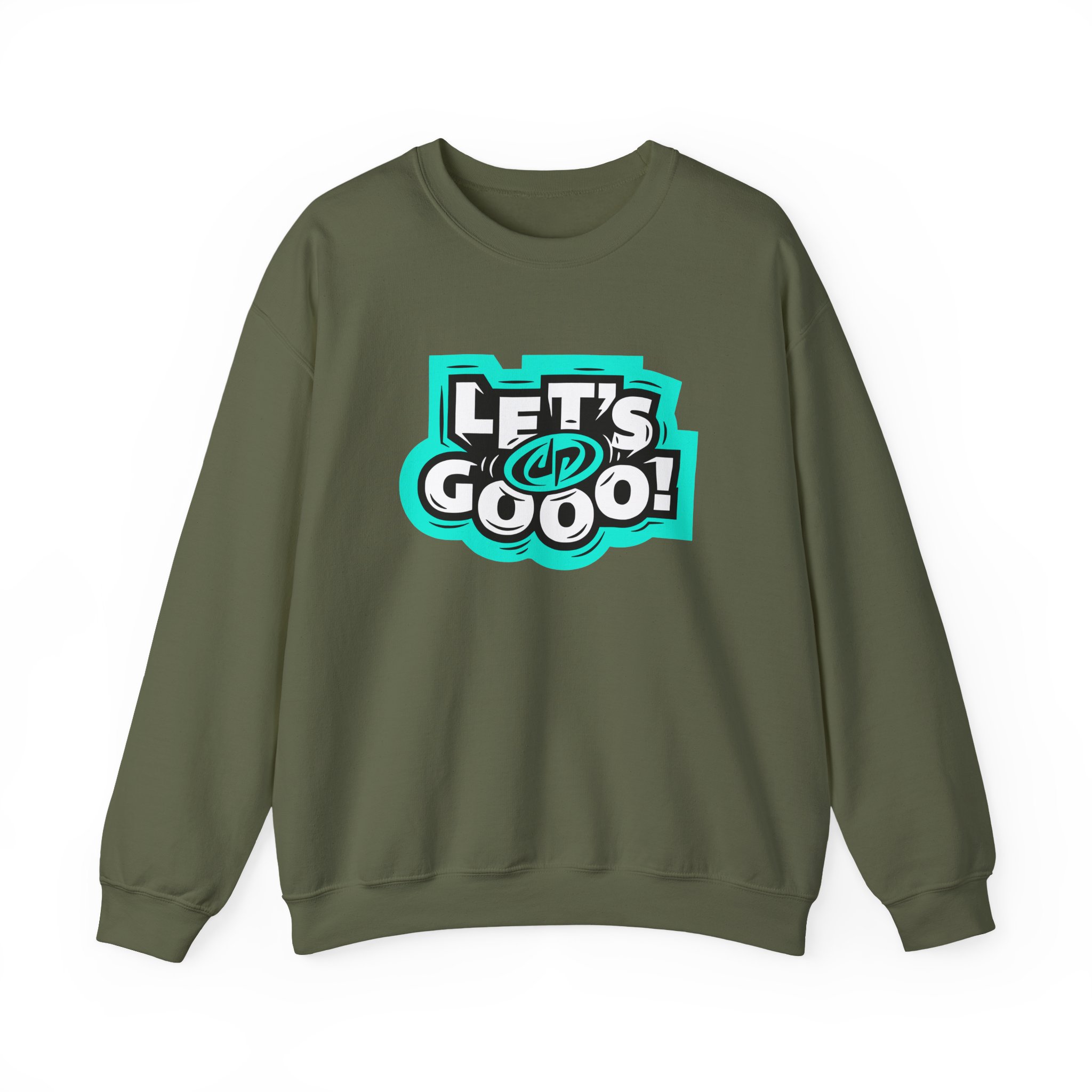 Dude Perfect Let's Go Unisex Heavy Blend™ Crewneck Sweatshirt - Image 9
