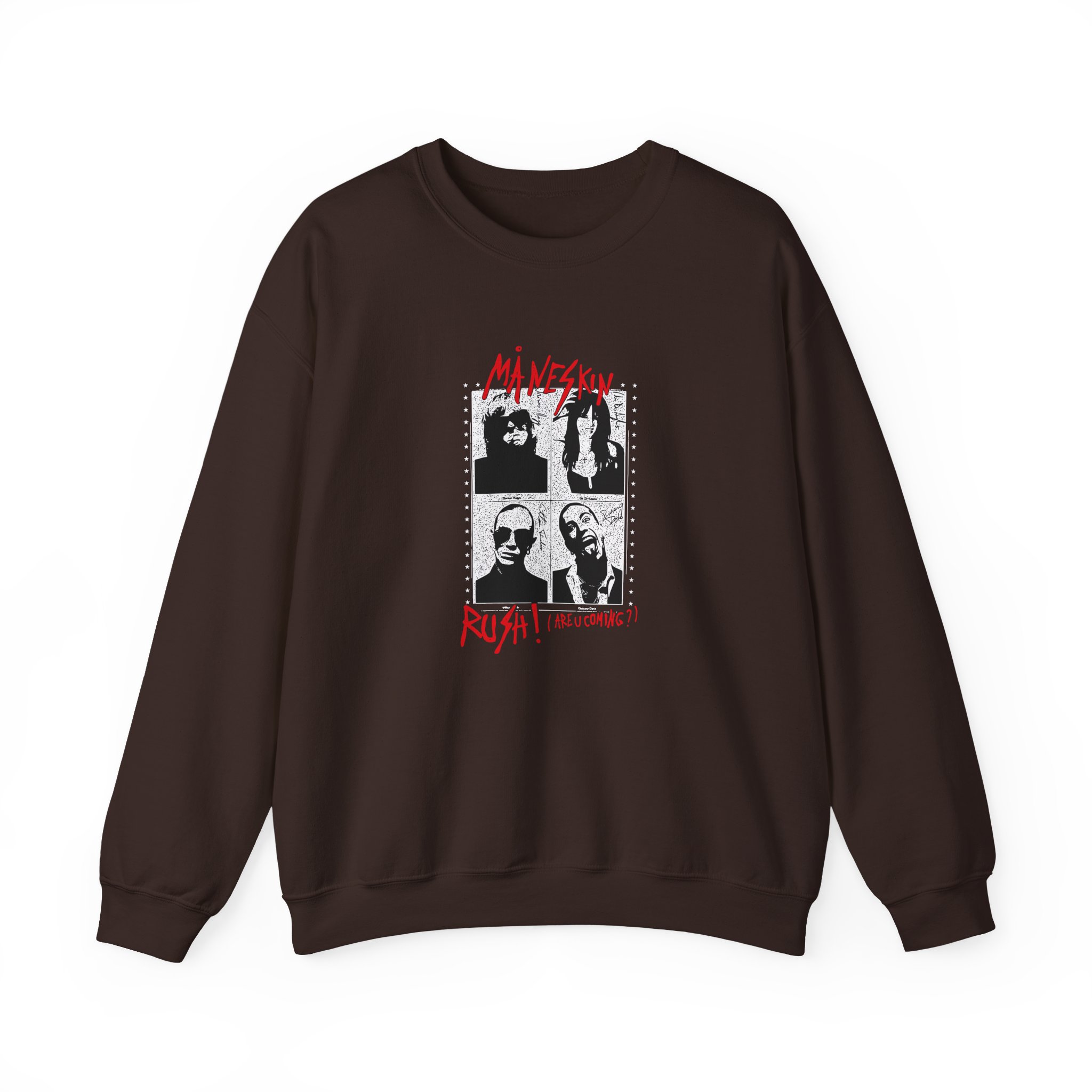 Maneskin RUSH! Unisex Heavy Blend™ Crewneck Sweatshirt - Image 3