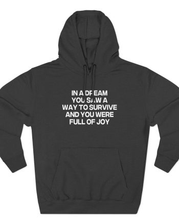 Jenny Holzer 1992 Three-Panel Fleece Hoodie