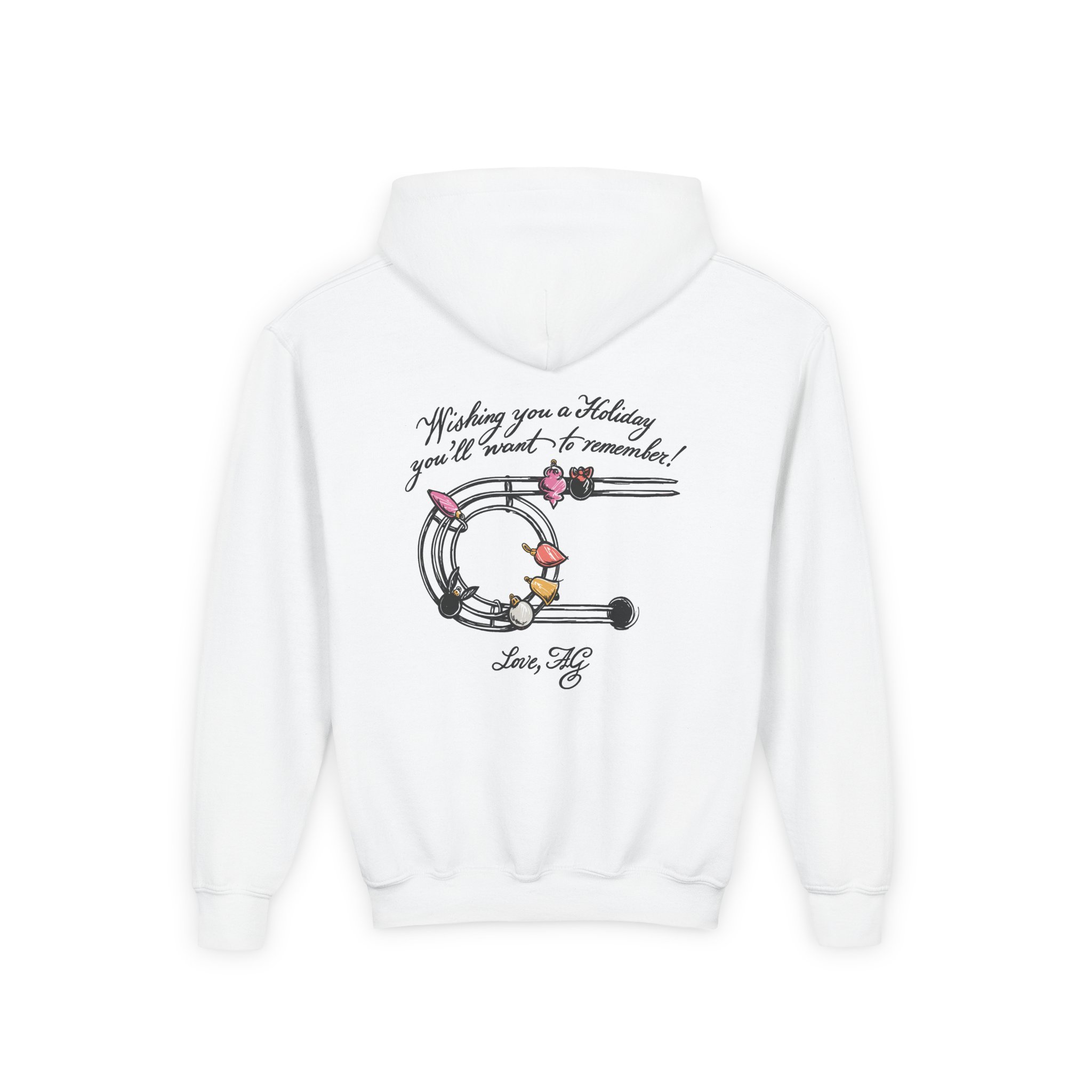 AG Brighter Days Inc. Youth Heavy Blend Hooded Sweatshirt - Image 2