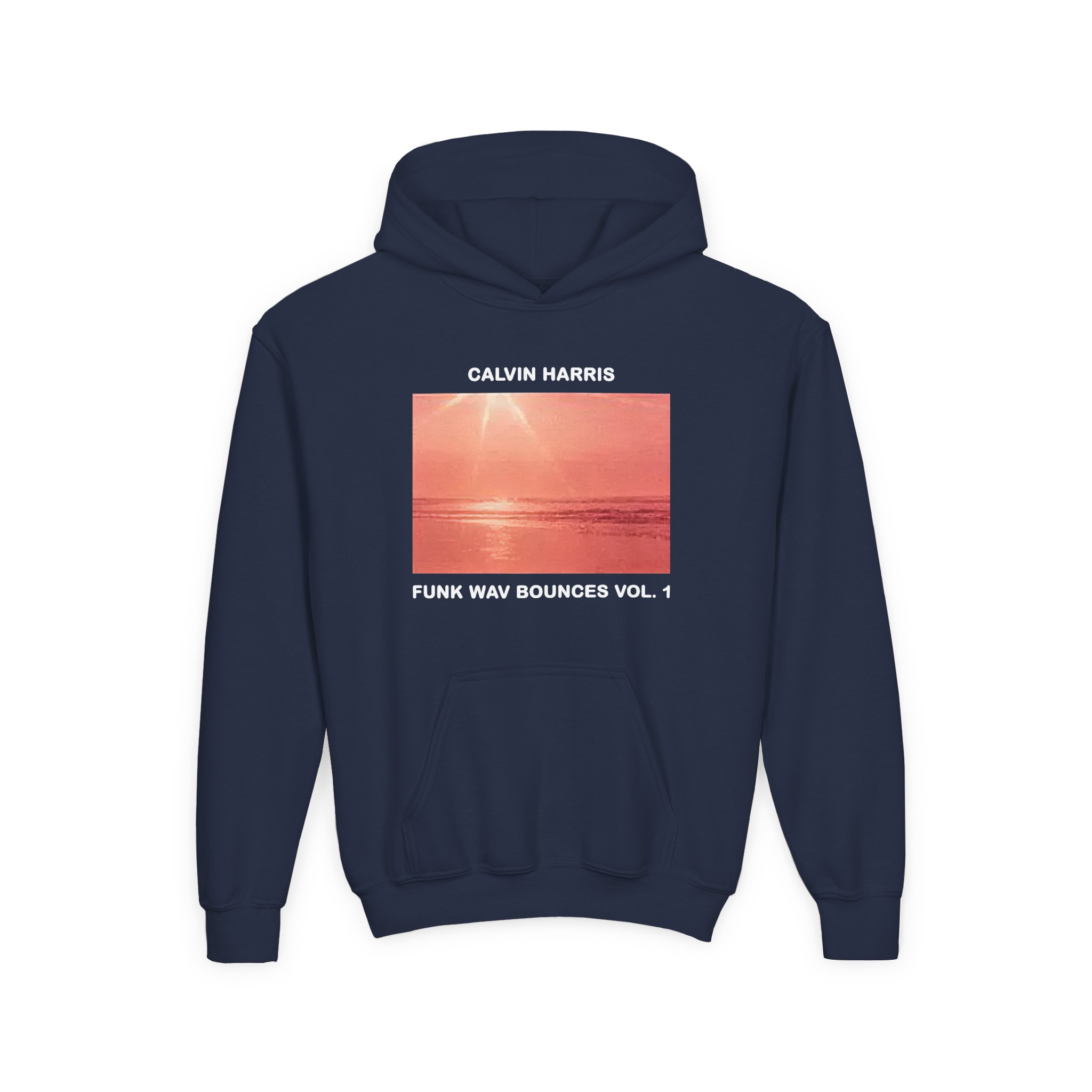 Youth Calvin Harris' Funk Wav Bounces Vol 1 Heavy Blend Hooded Sweatshirt - Image 11