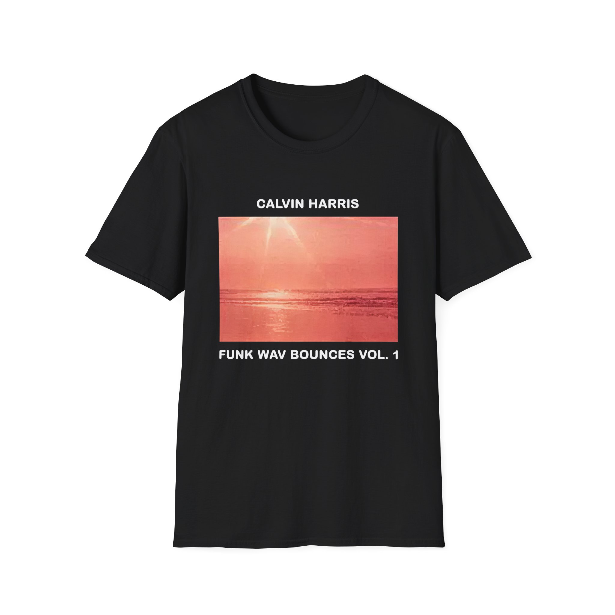 Calvin Harris' Funk Wav Bounces Vol 1 Unisex Softstyle T-Shirt