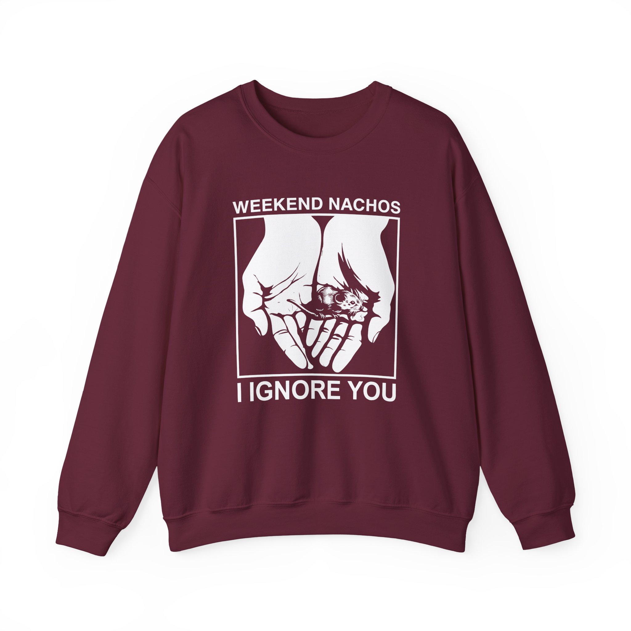 Weekend Nachos Unisex Heavy Blend™ Crewneck Sweatshirt - Image 3