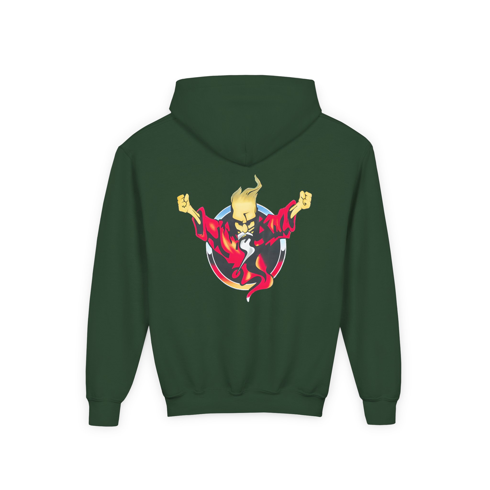 Thunderdome Original Youth Heavy Blend Hooded Sweatshirt - Image 4