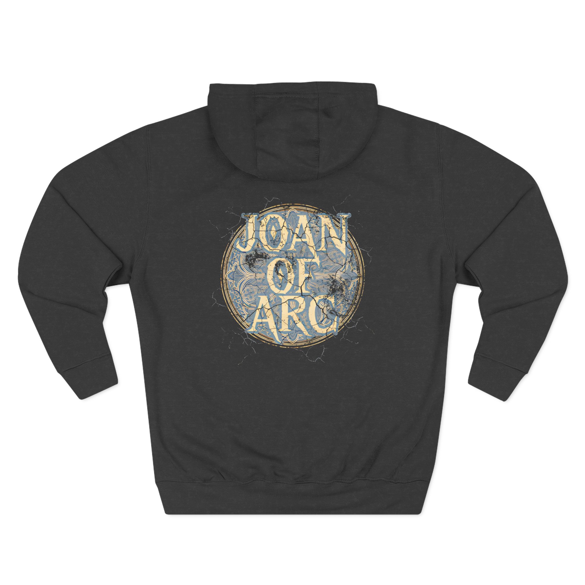 Powerwolf Joan of Arc Three-Panel Fleece Hoodie - Image 4
