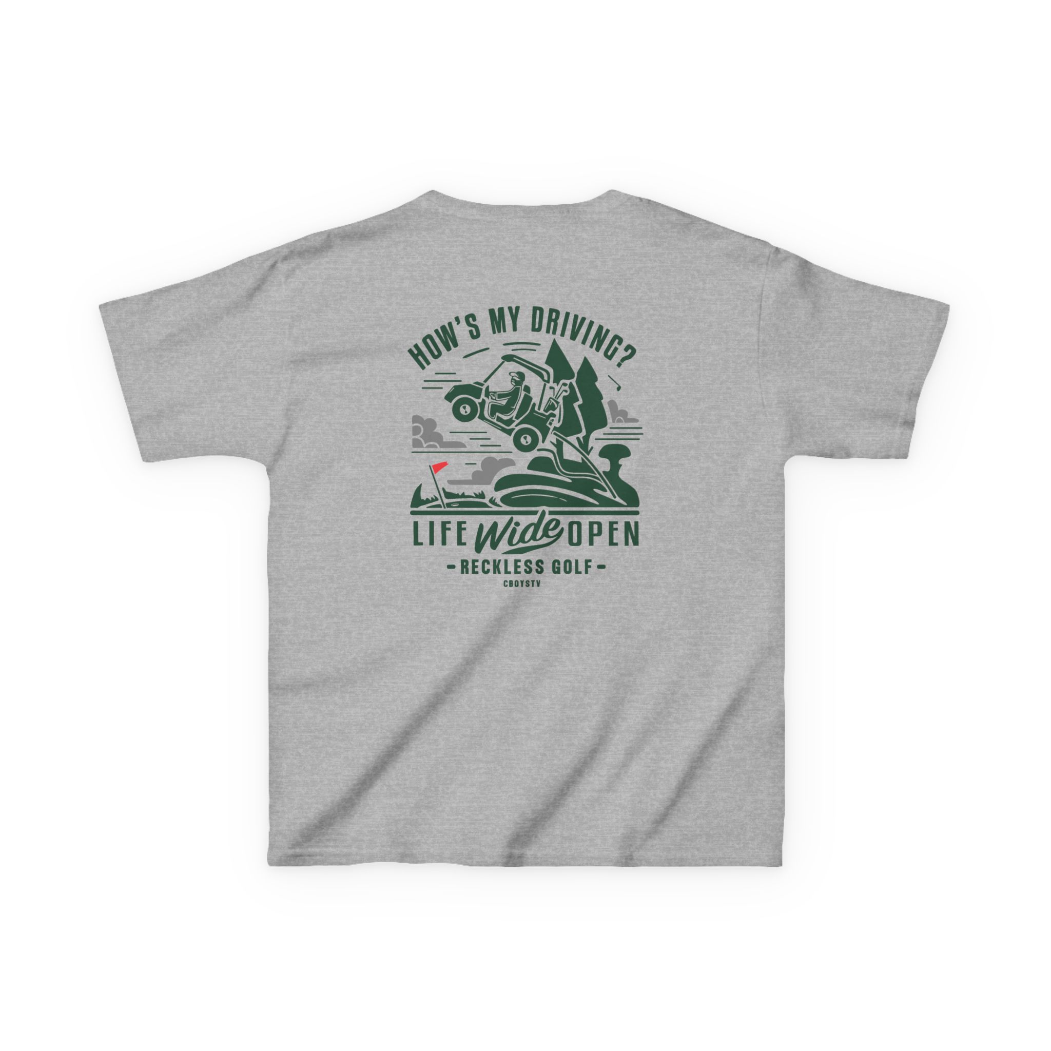 Kids Cboystv How's My Driving Heavy Cotton™ Tee - Image 8