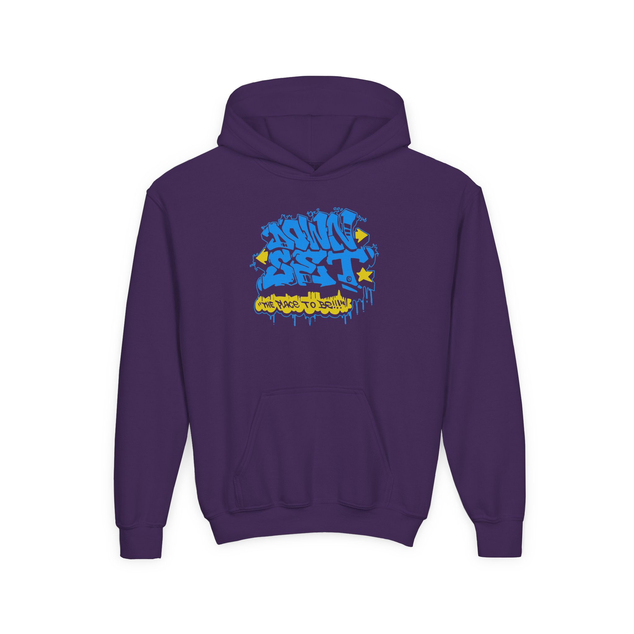 Downset Youth Heavy Blend Hooded Sweatshirt - Image 7