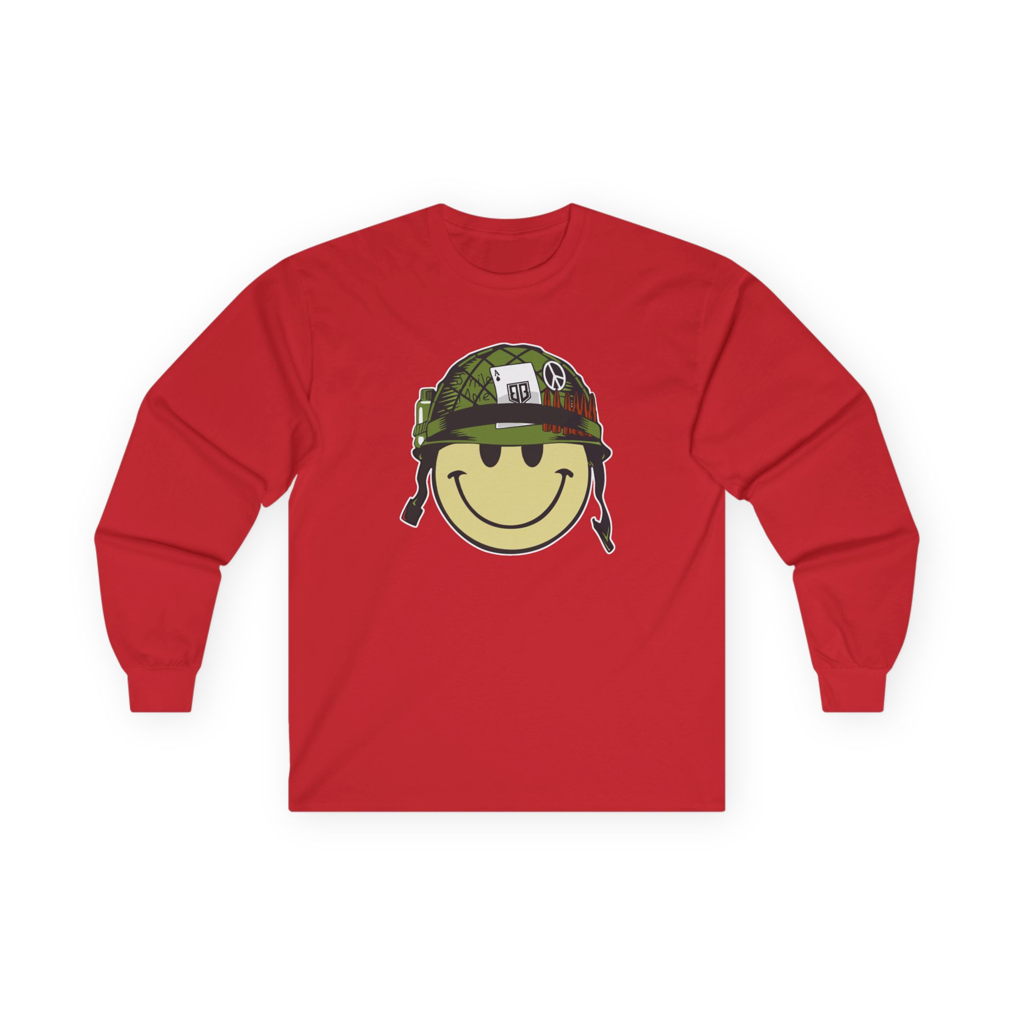 Roman Atwood Smiley Unisex Ultra Cotton Long Sleeve Tee - Image 17