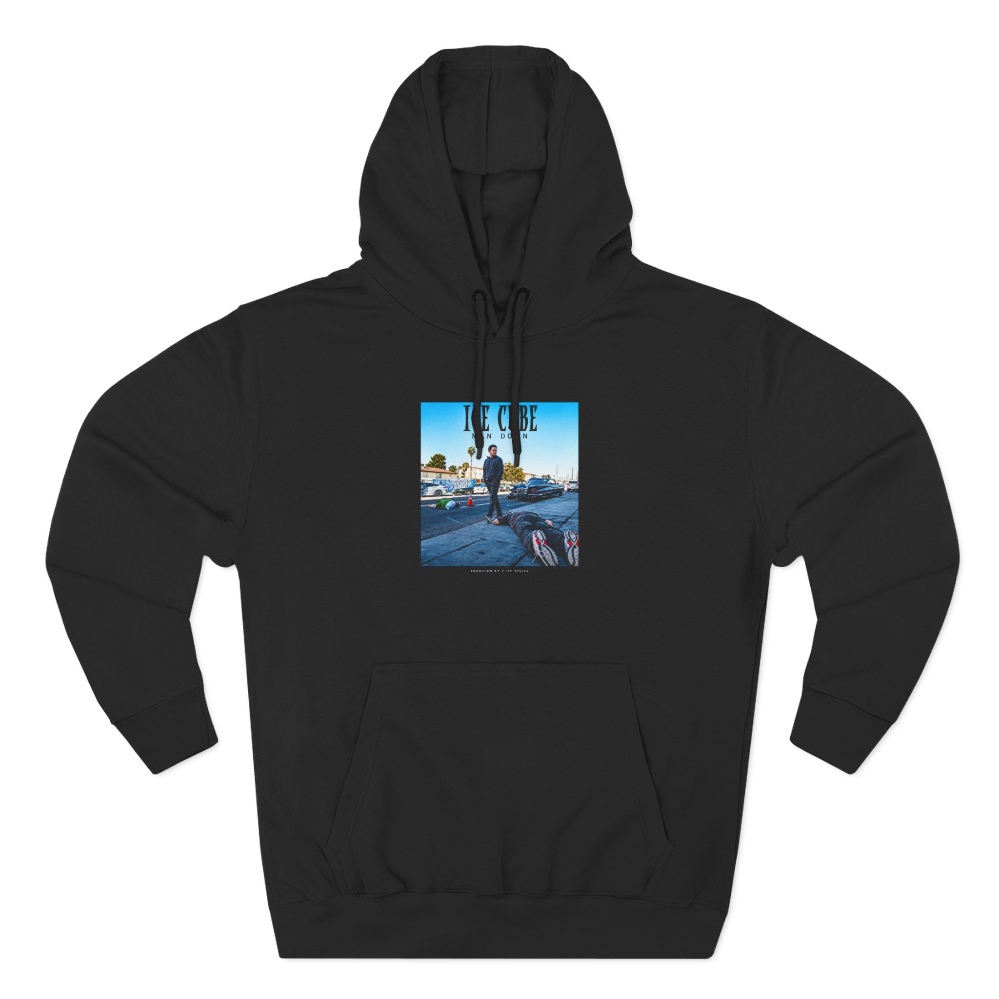 Ice Cube Man Down Street Three-Panel Fleece Hoodie
