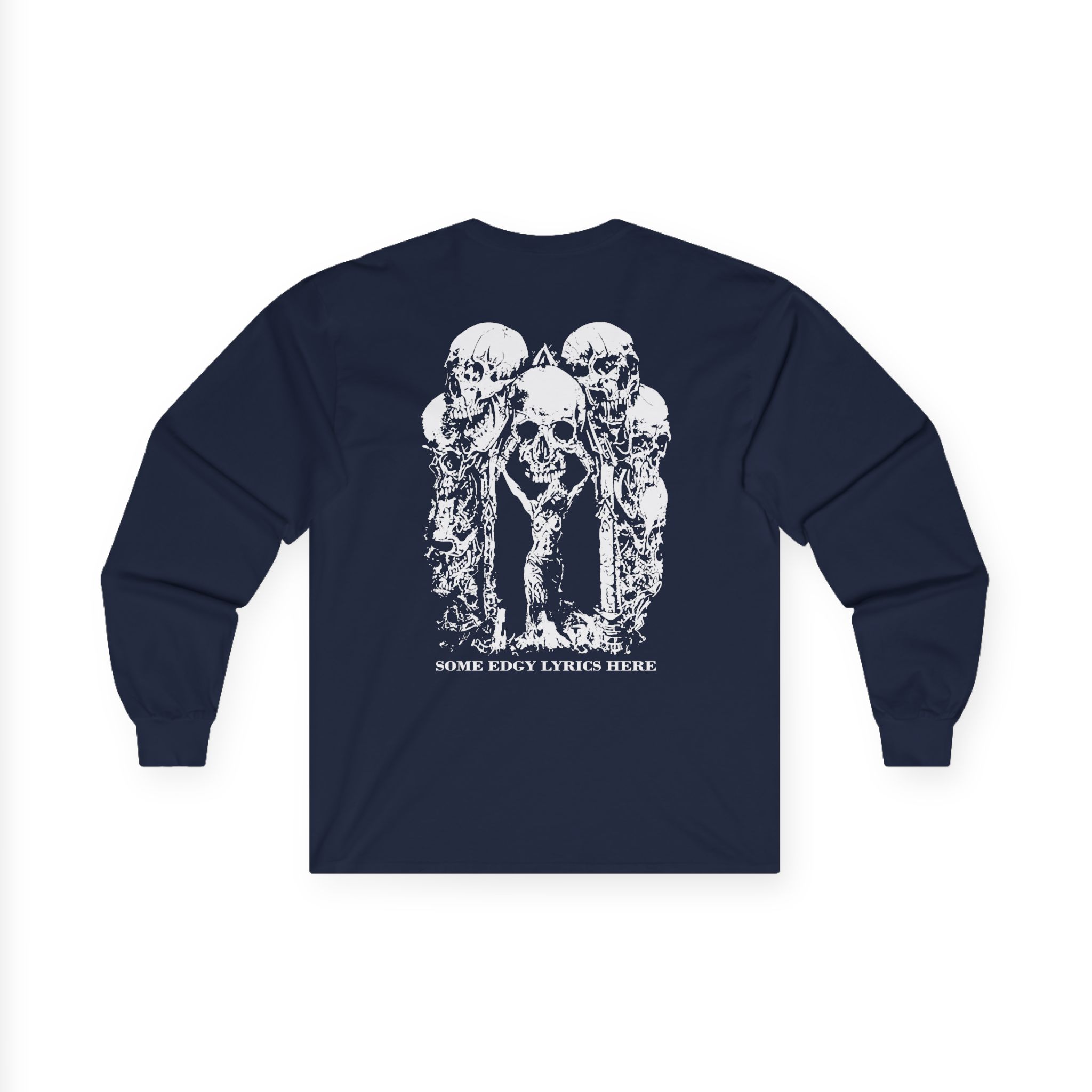 Paleface Swiss Edgy Halloween Unisex Ultra Cotton Long Sleeve Tee - Image 10