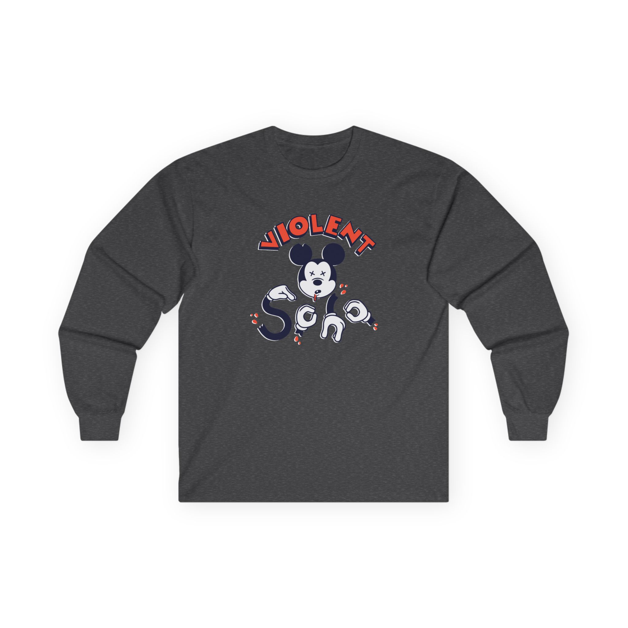 Violent Soho Dead Mouse Unisex Ultra Cotton Long Sleeve Tee - Image 15