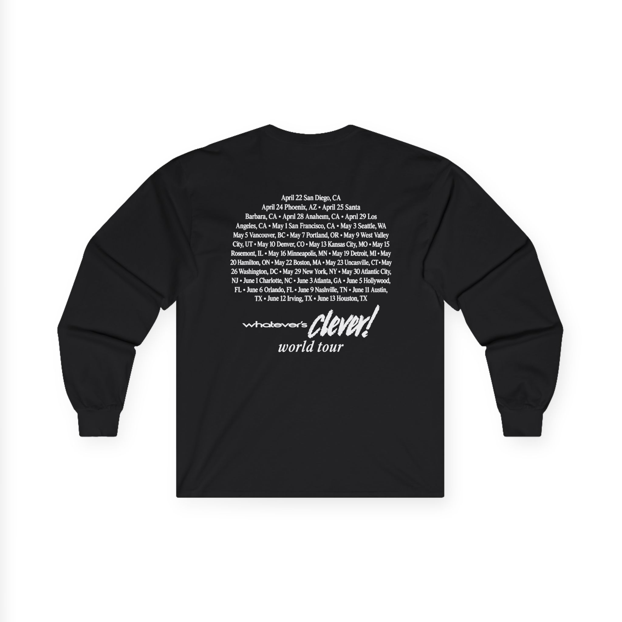 Charlie Puth Charlie Puth 2026 Tour Unisex Ultra Cotton Long Sleeve Tee - Image 2