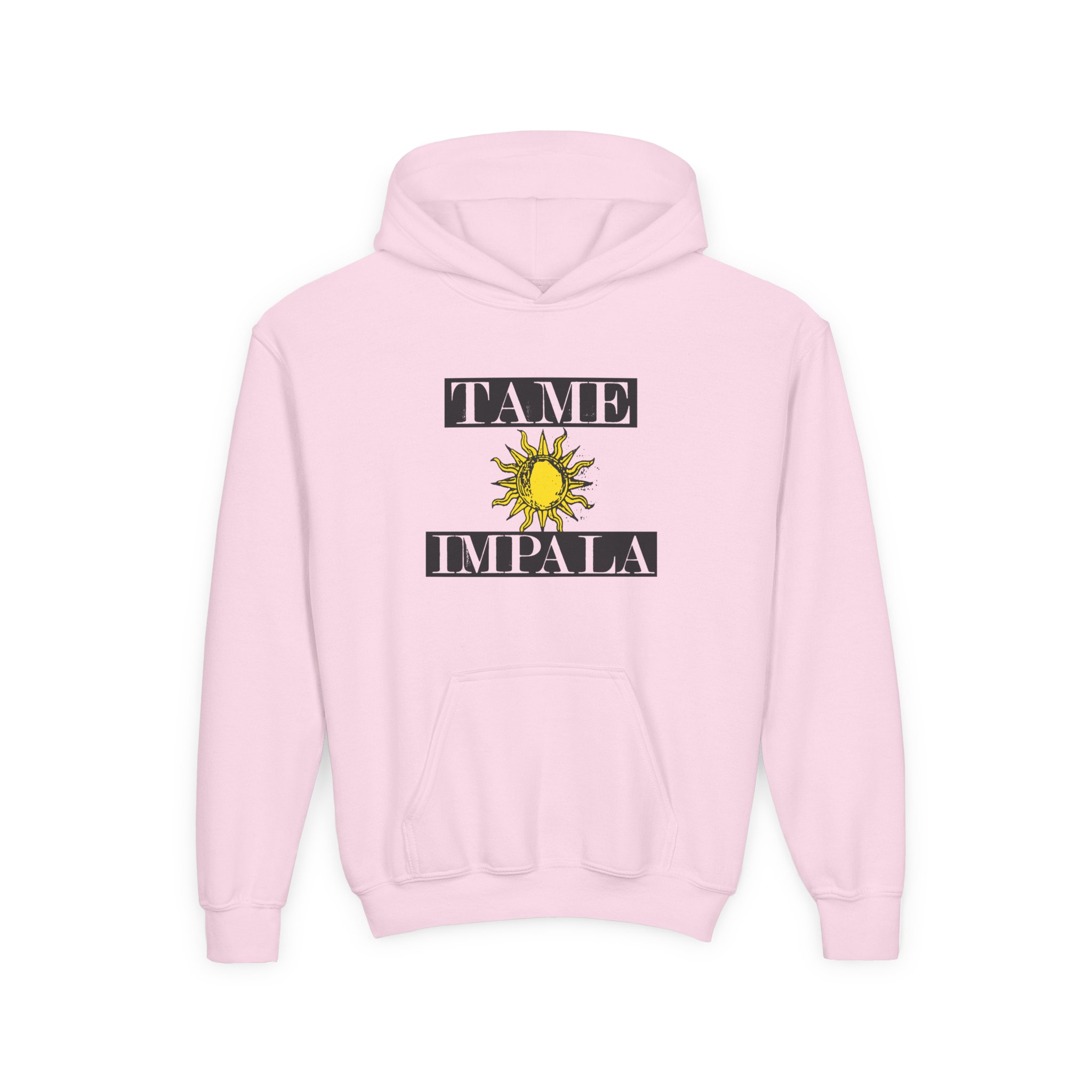 Tame Impala Run From The Sun Youth Heavy Blend Hooded Sweatshirt - Image 5