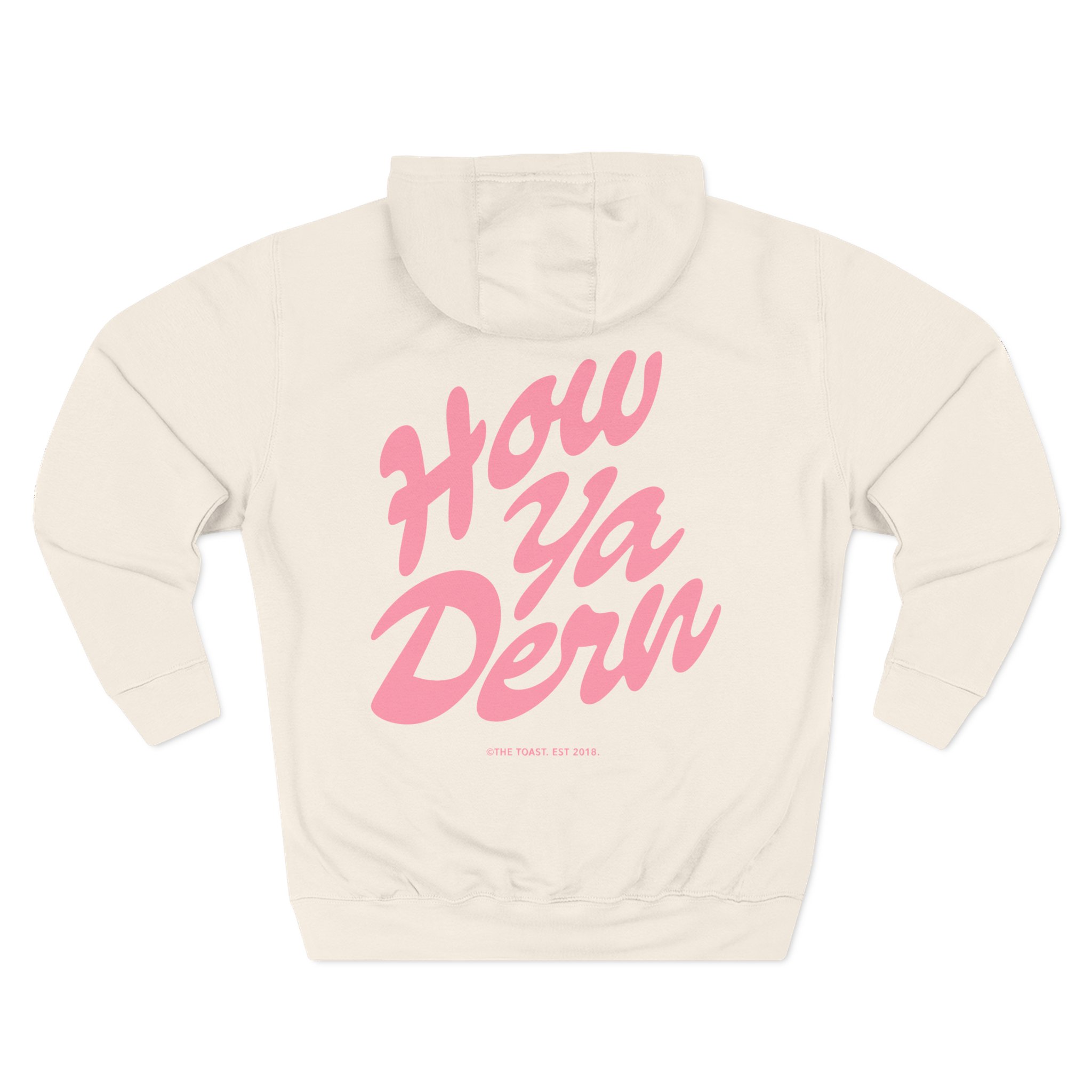 The Toast How Ya Dern Three-Panel Fleece Hoodie - Image 10