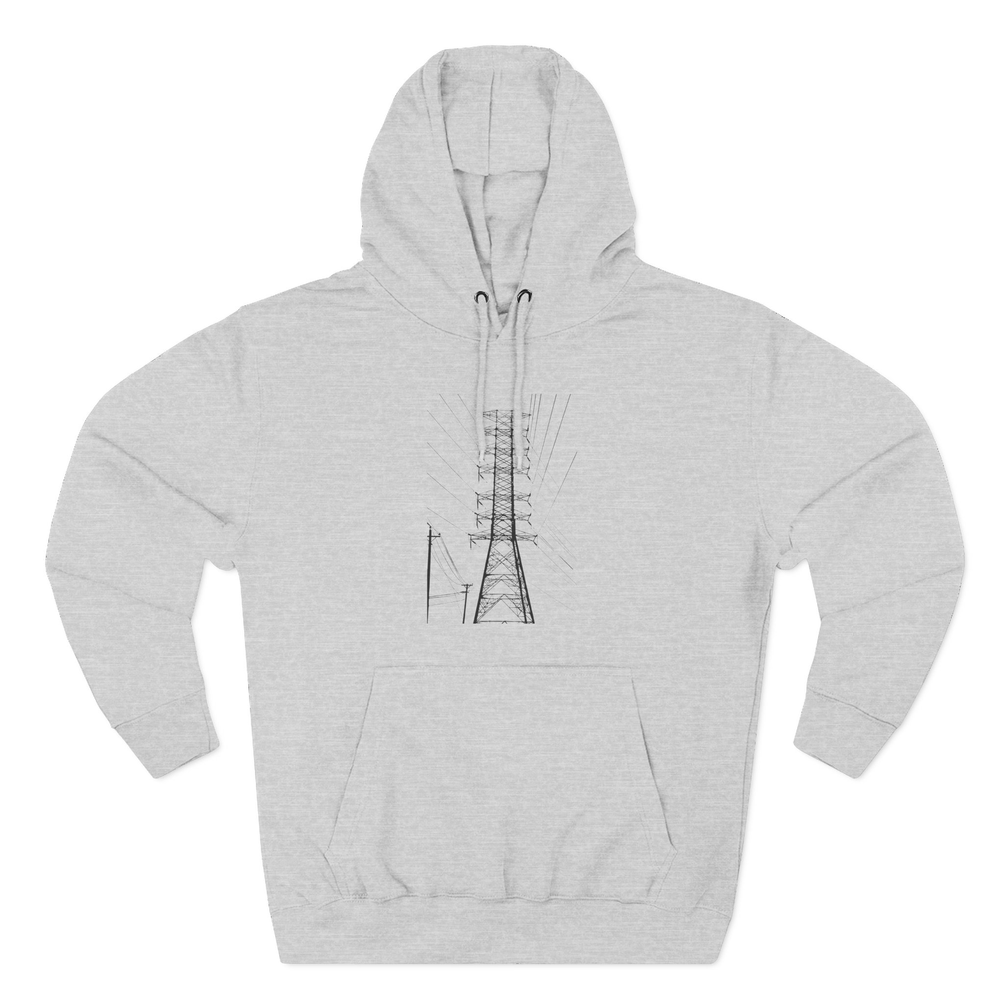 Ethel Cain Pylon Three-Panel Fleece Hoodie - Image 3