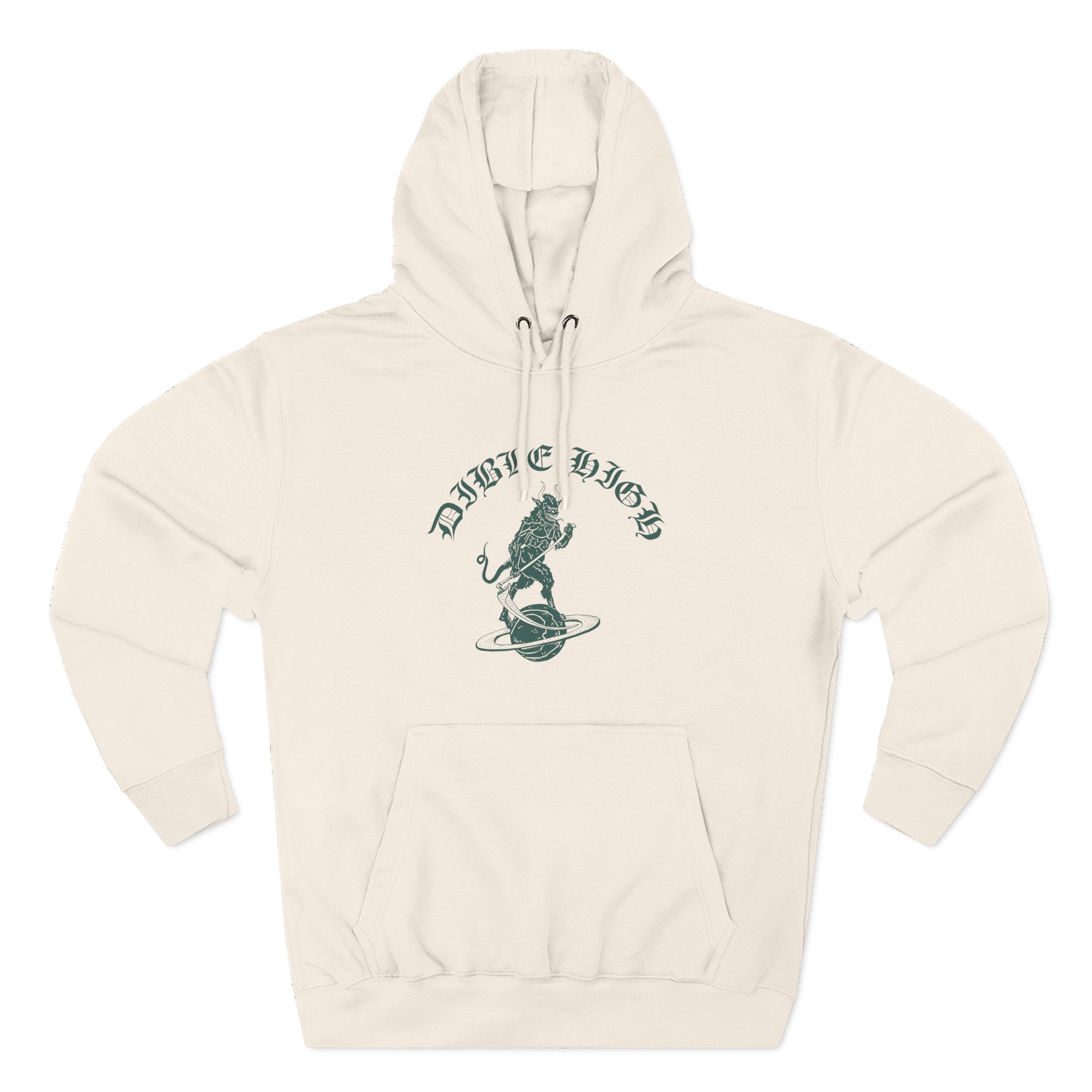 Cold Cuts Title Fight Saturn Devil Three-Panel Fleece Hoodie - Image 5