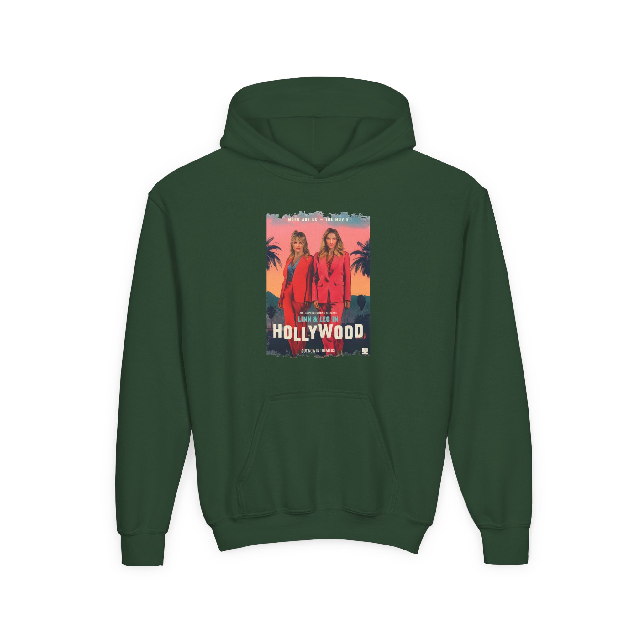 Youth Mord Auf Ex Tour 2025 Heavy Blend Hooded Sweatshirt - Image 5