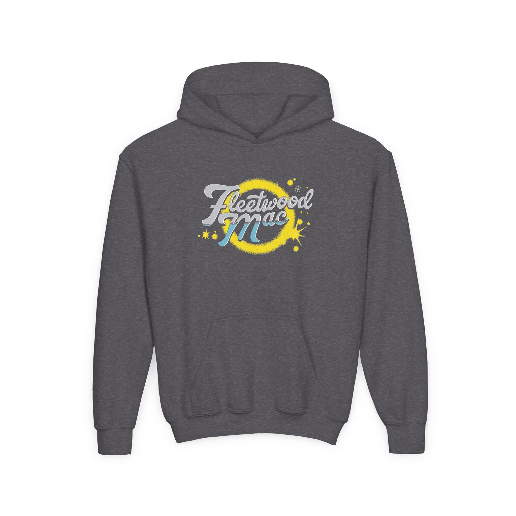 Fleetwood Mac Youth Heavy Blend Hooded Sweatshirt - Image 7