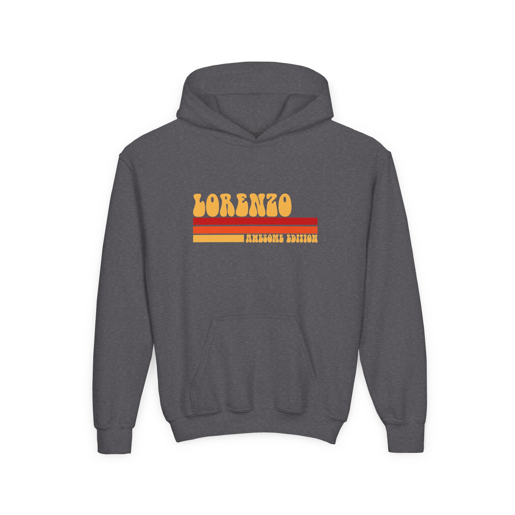 Youth Chris Lorenzo Heavy Blend Hooded Sweatshirt - Image 7