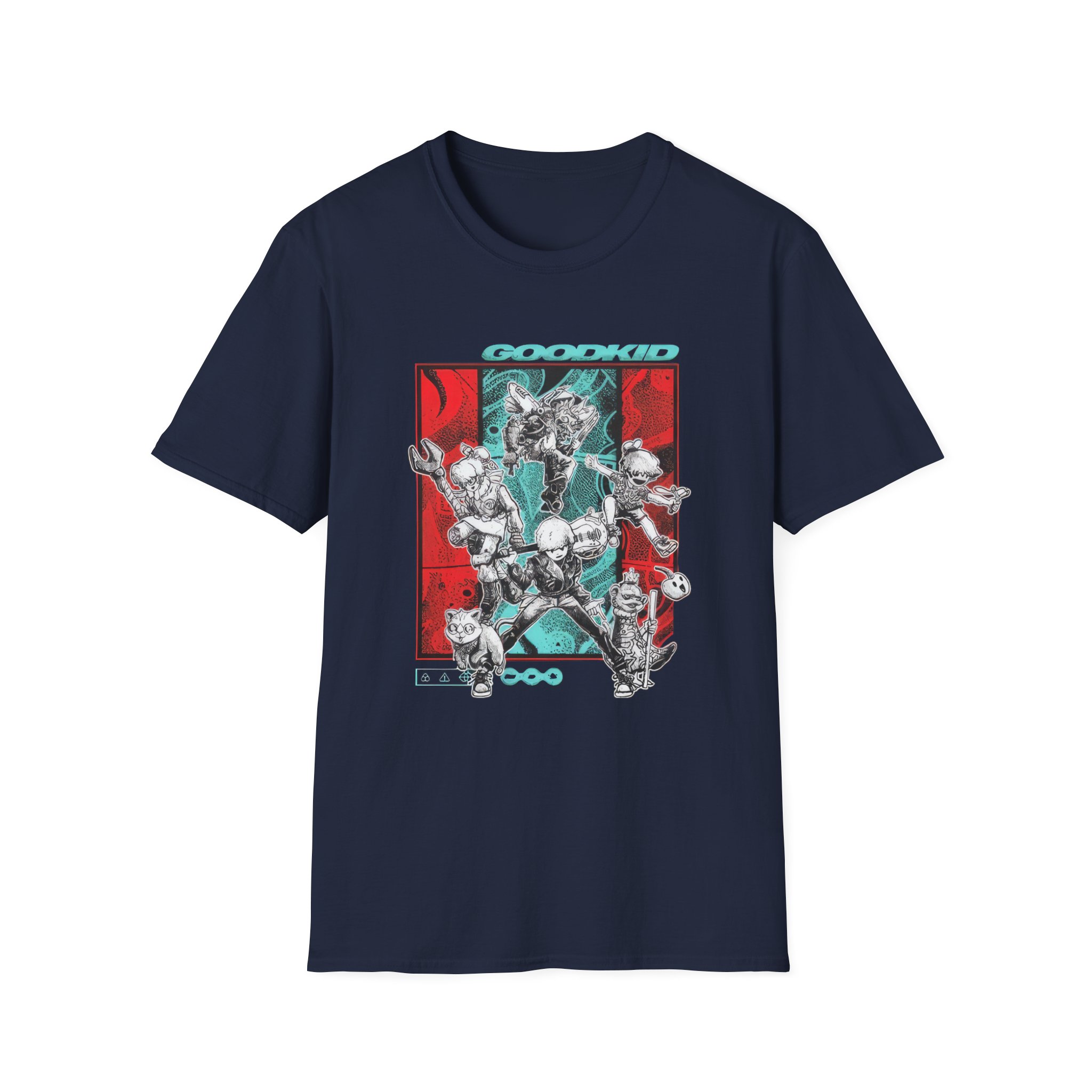 Good Kid Logo Unisex Softstyle T-Shirt - Image 13