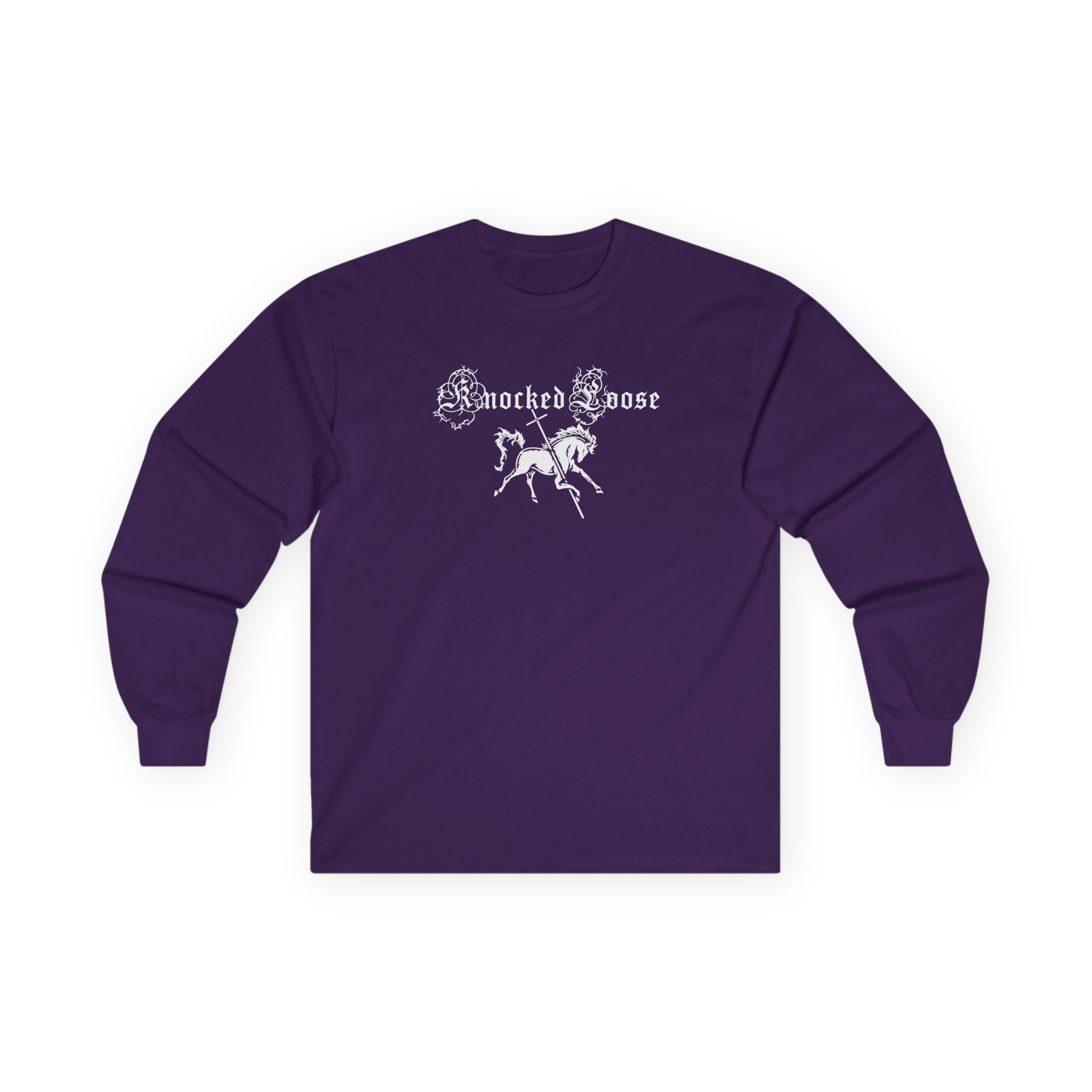 Knocked Loose Horse Cross Unisex Ultra Cotton Long Sleeve Tee - Image 15