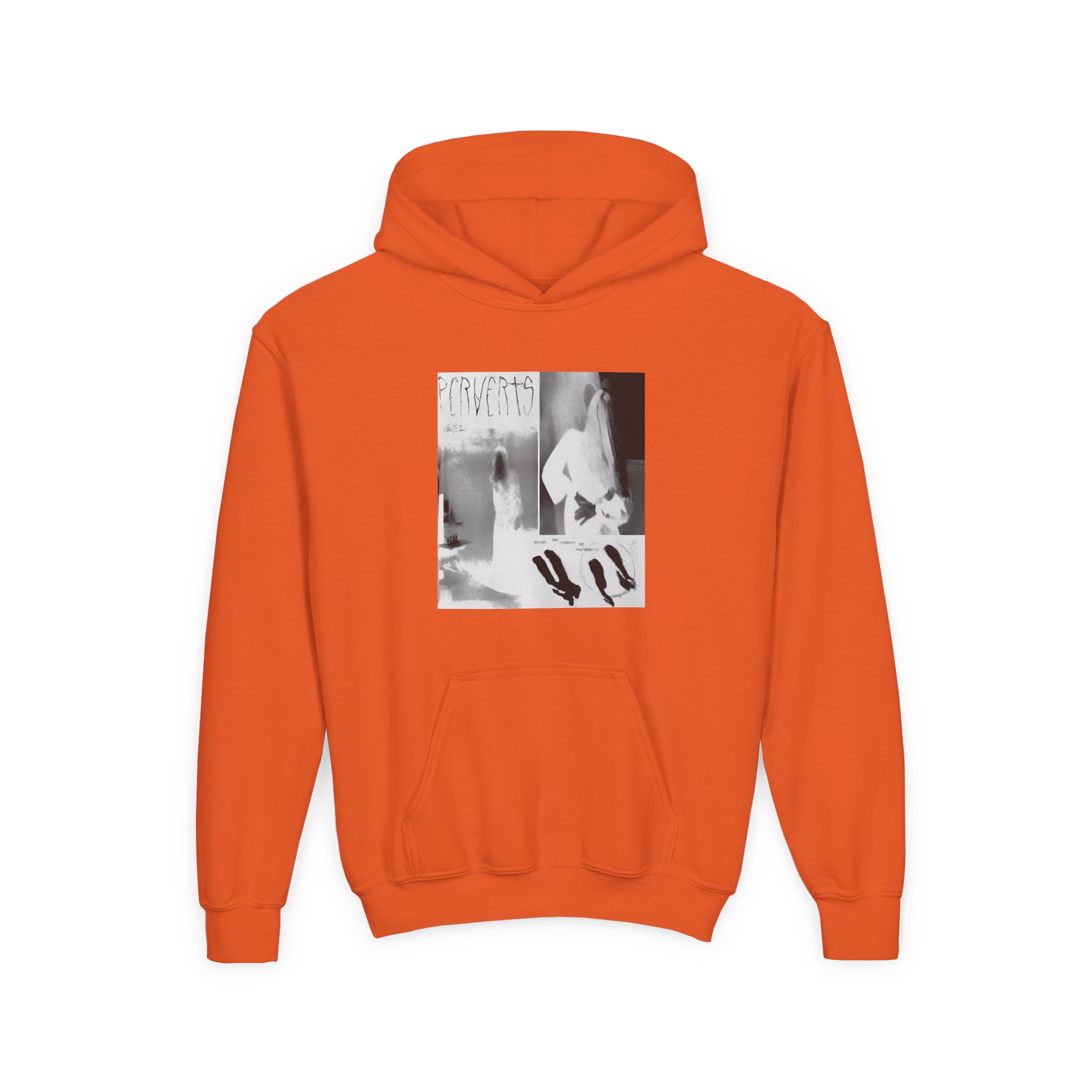 Youth Ethel Cain Perverts Heavy Blend Hooded Sweatshirt - Image 7