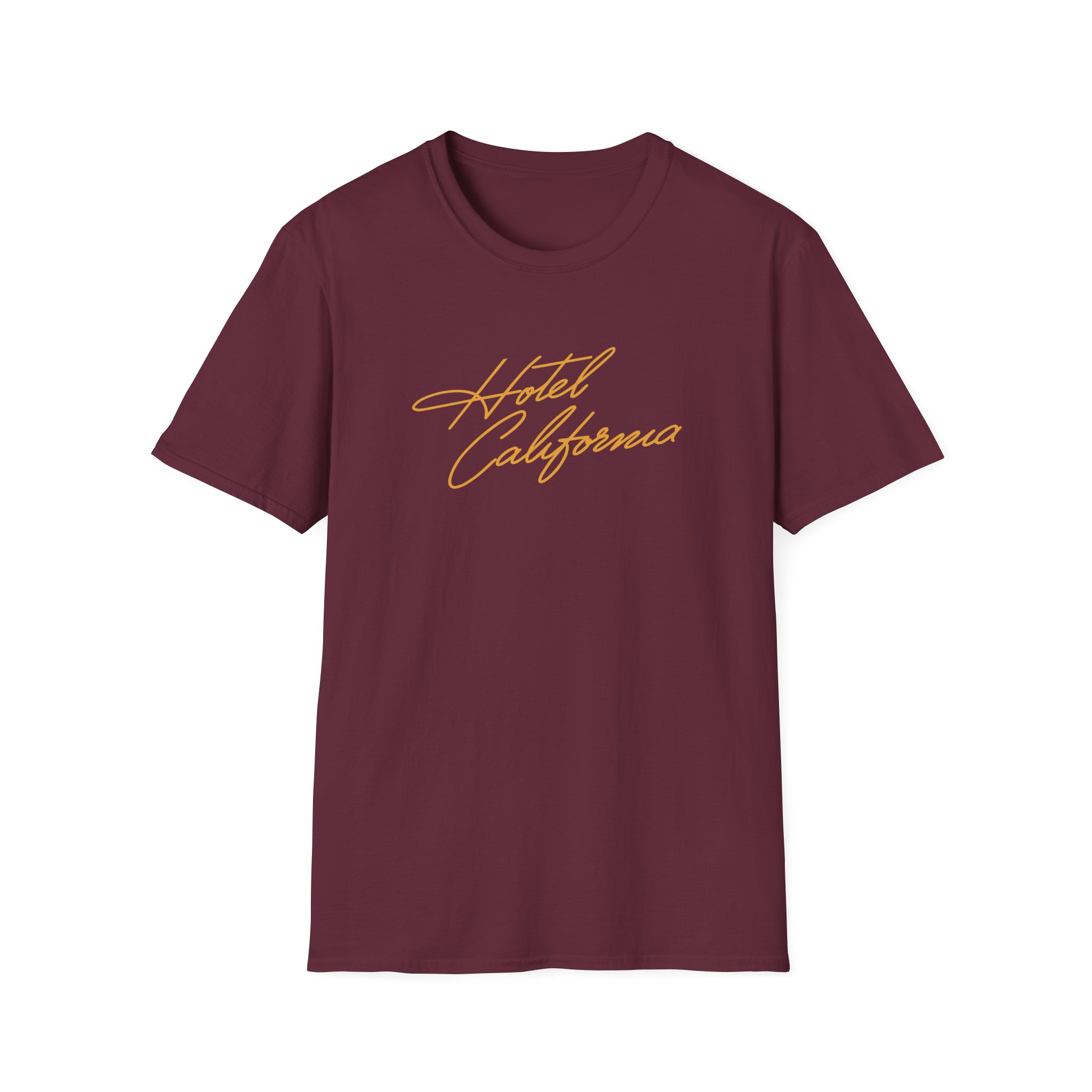 The Eagles Hotel California 2020 Unisex Softstyle T-Shirt - Image 3