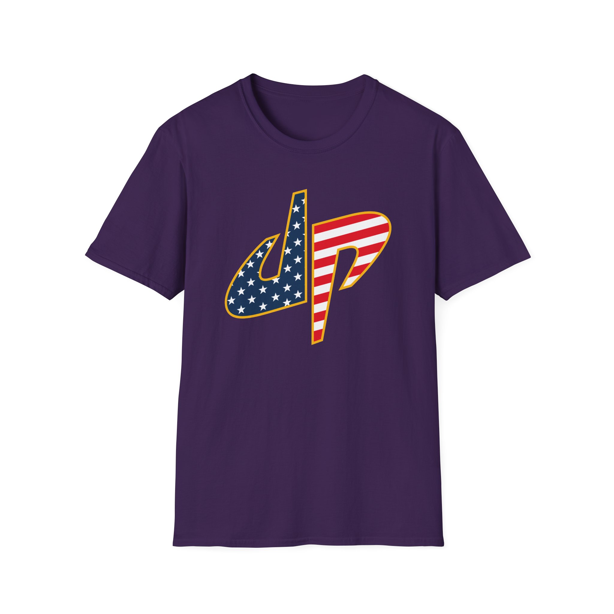 Dude Perfect Stars & Stripes Unisex Softstyle T-Shirt - Image 21