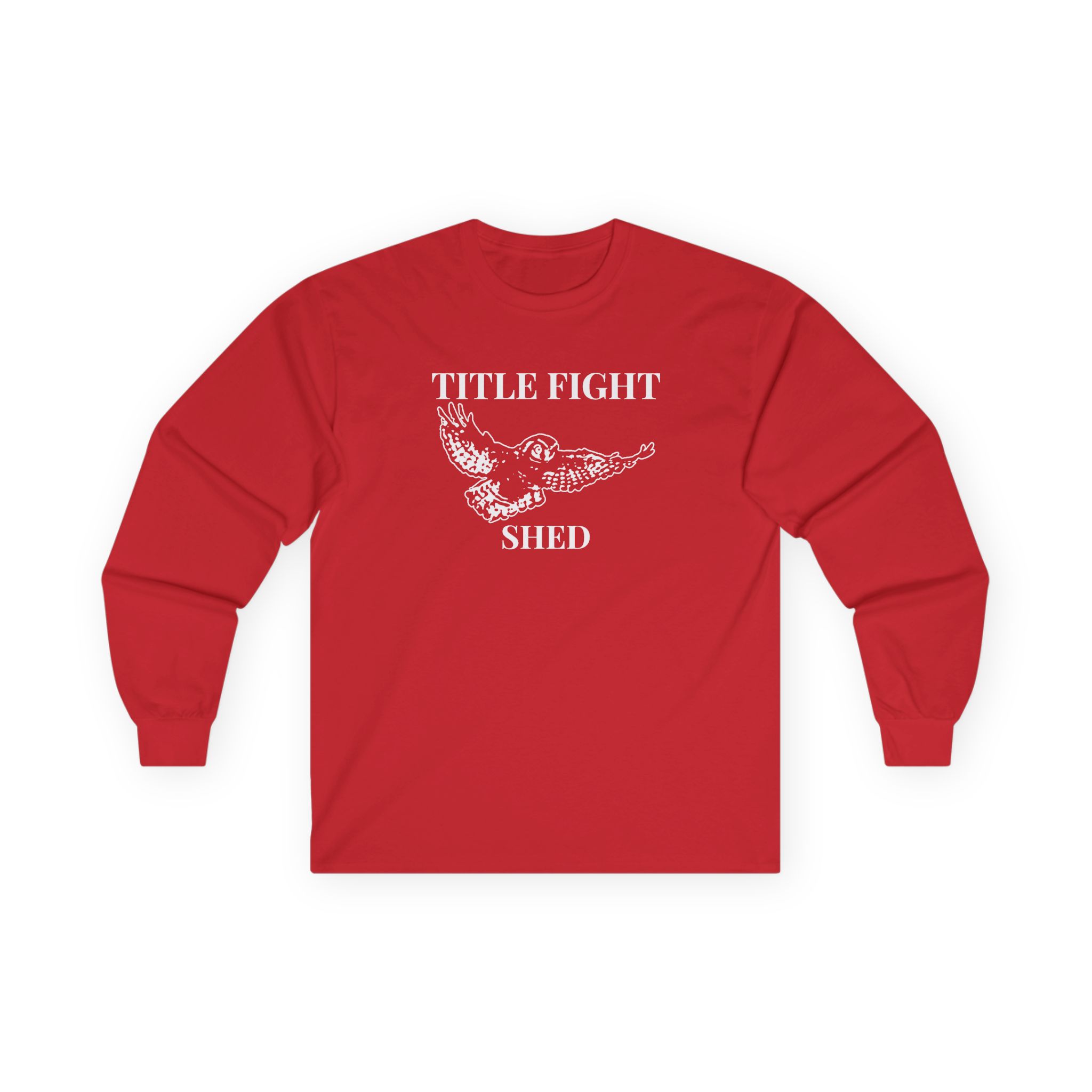 Cold Cuts Title Fight Shed Owl Unisex Ultra Cotton Long Sleeve Tee - Image 15
