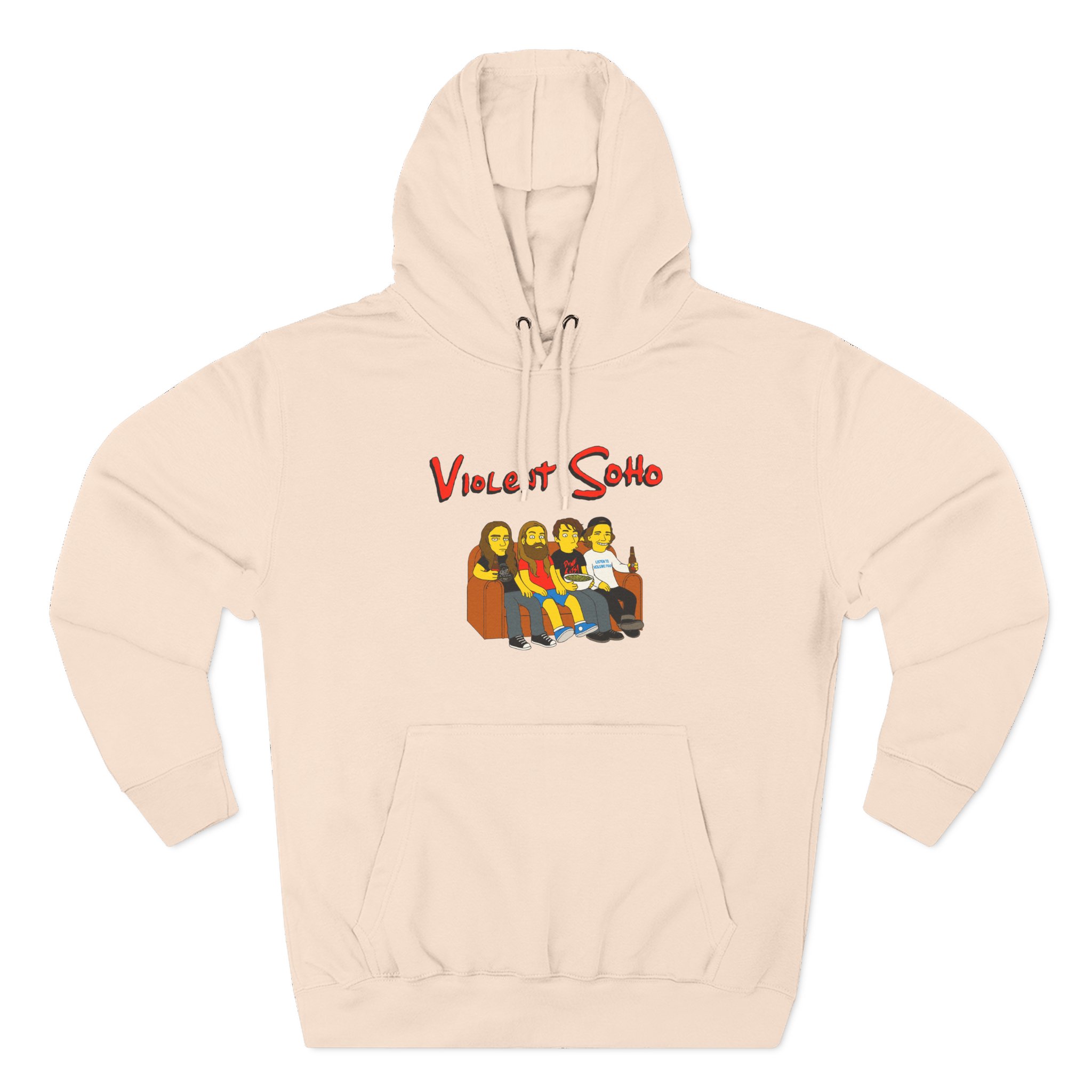 Violent Soho Springfield 4122 Three-Panel Fleece Hoodie - Image 7