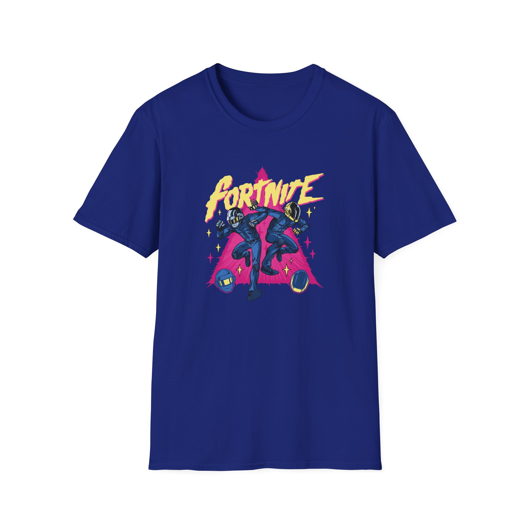 Daft Punk Ortnite X Daft Punk Unisex Softstyle T-Shirt - Image 13