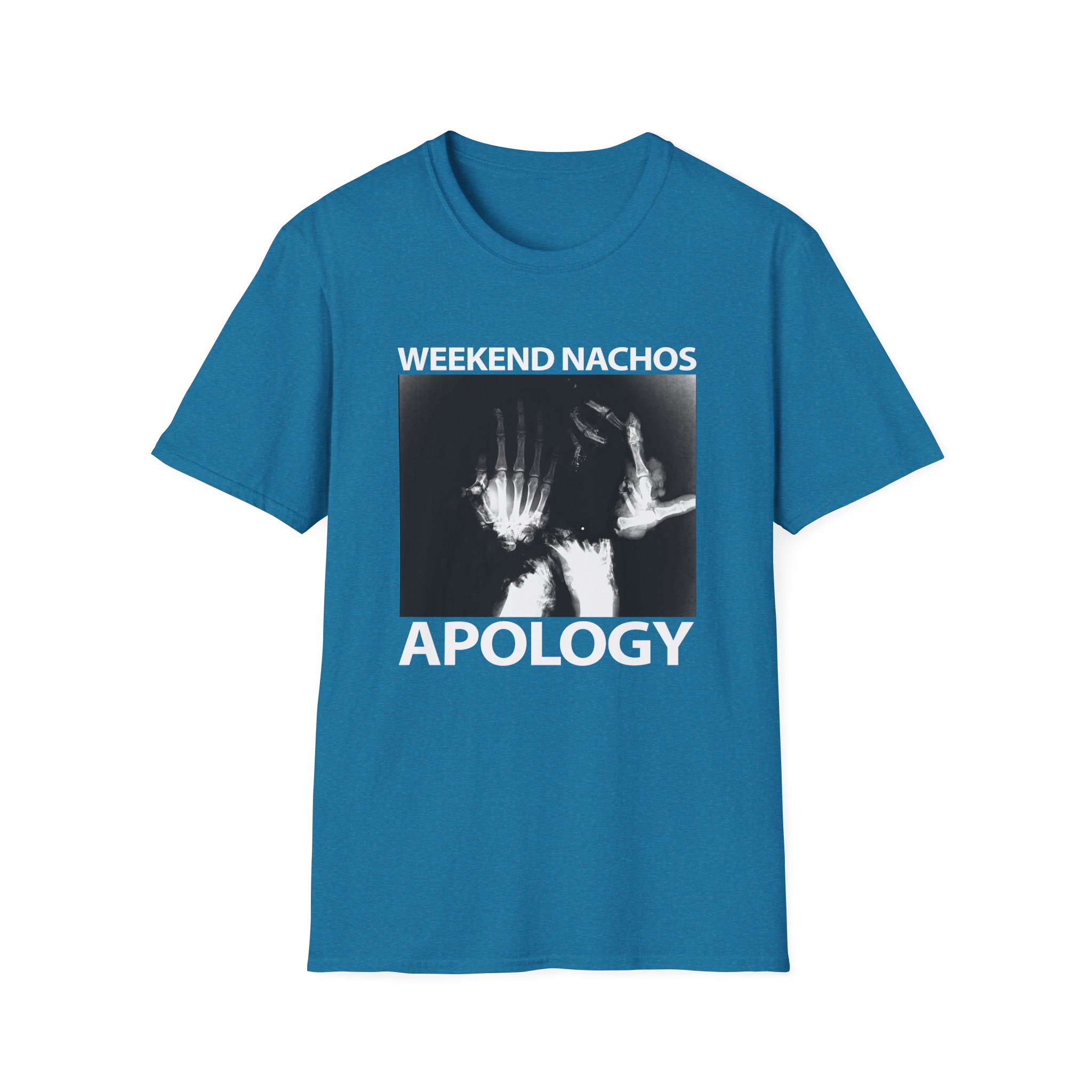 Weekend Nachos Apology Unisex Softstyle T-Shirt - Image 15