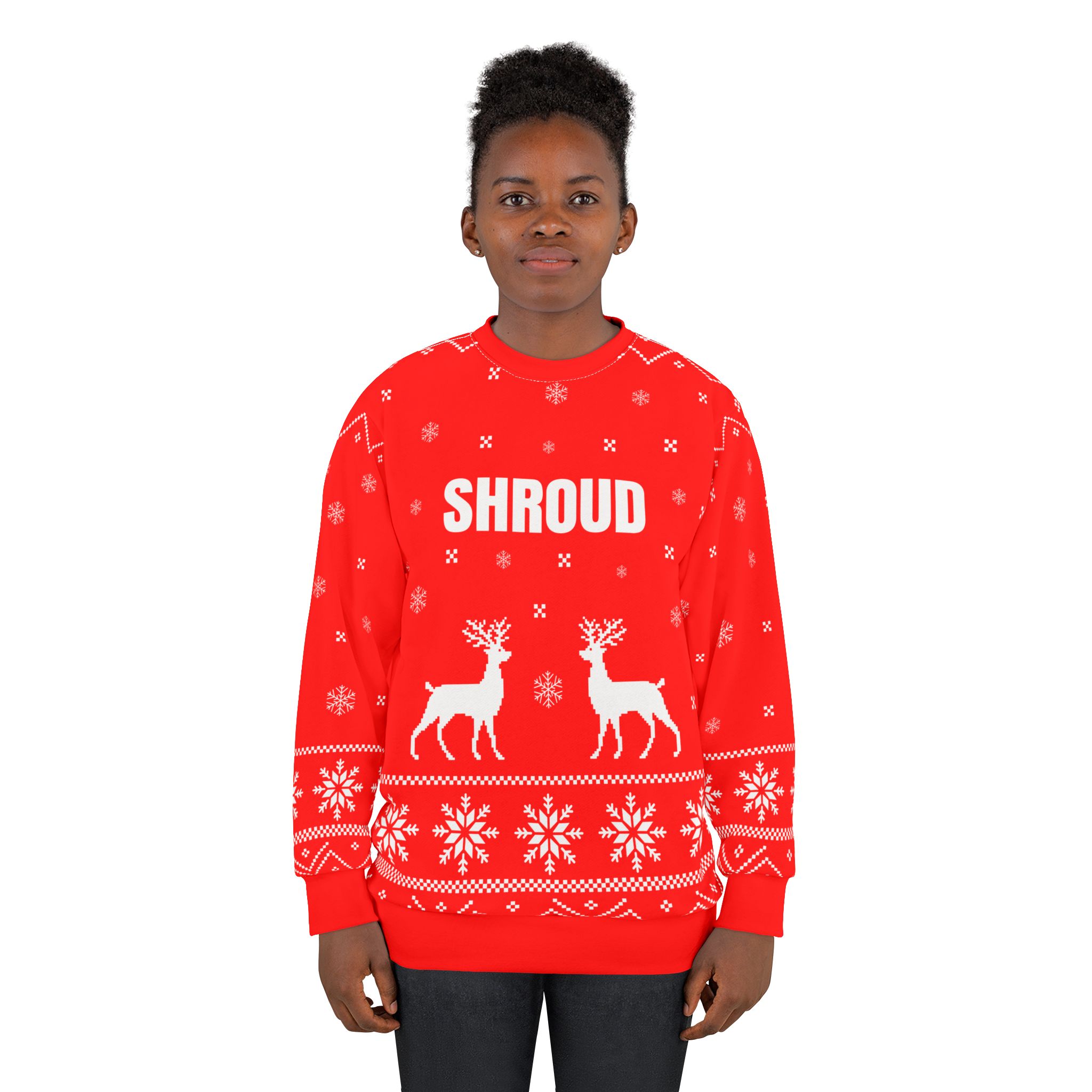 Shroud Unisex Sweatshirt (AOP) - Image 4