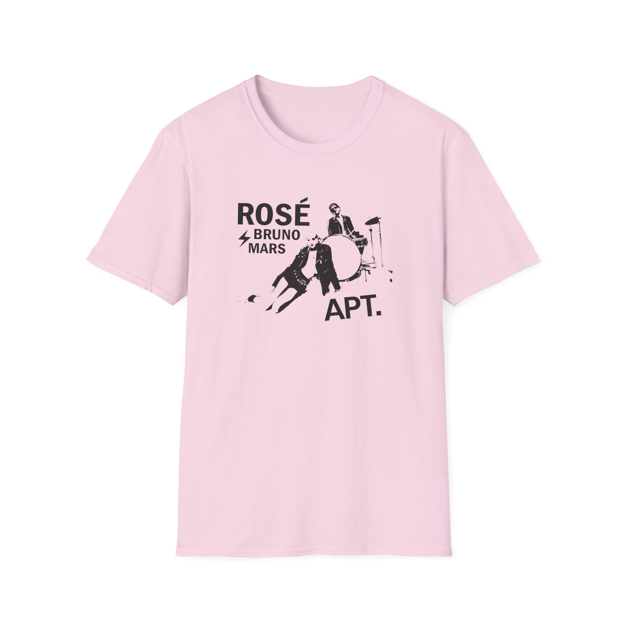 Bruno Mars Apt Unisex Softstyle T-Shirt - Image 17