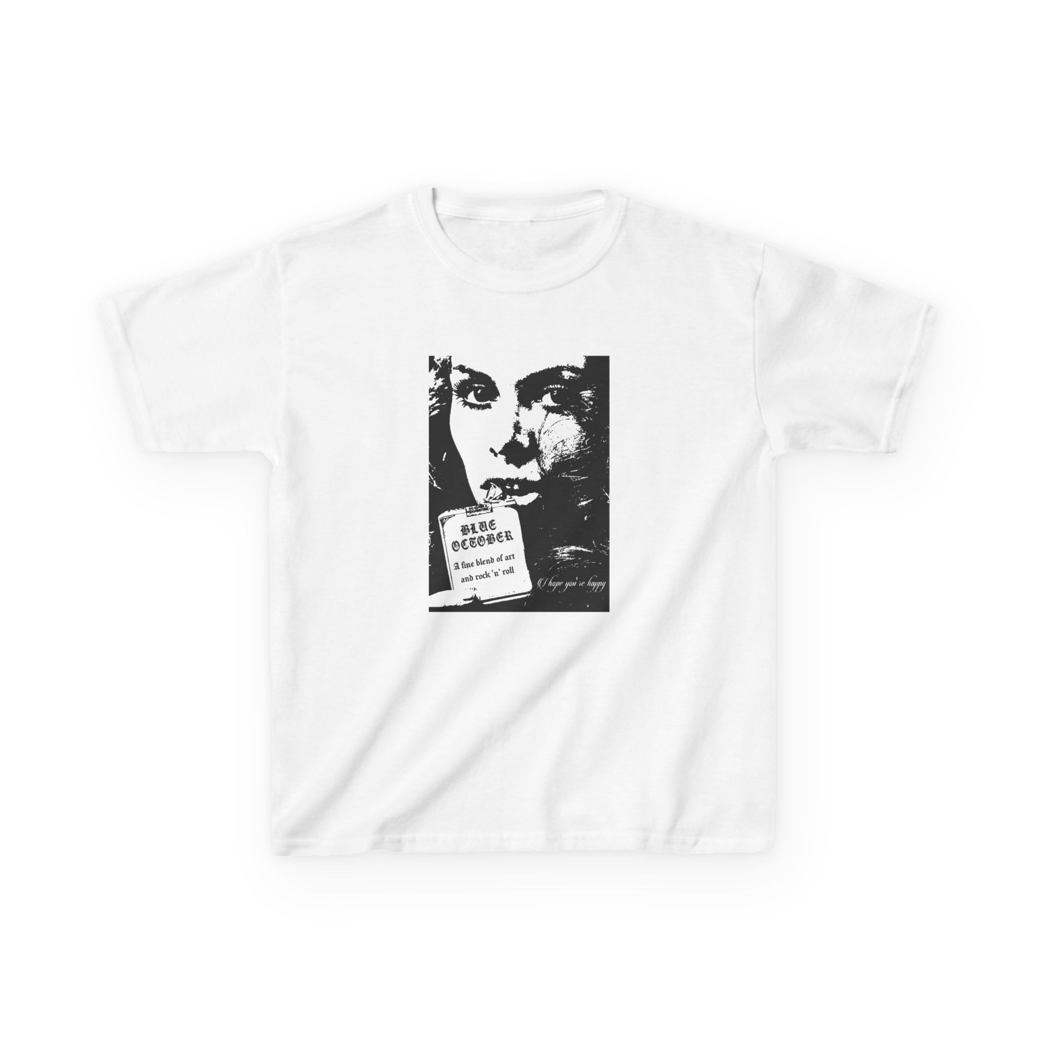 Blue October a Fine Blend Kids Heavy Cotton™ Tee - Image 3