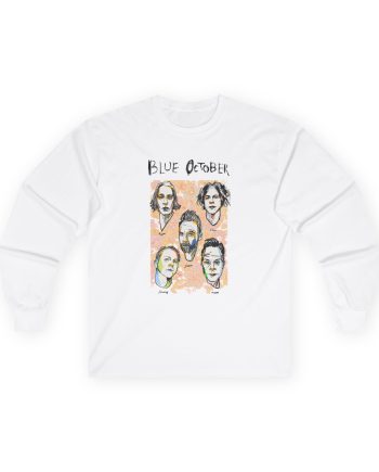 Blue October Caricature Unisex Ultra Cotton Long Sleeve Tee