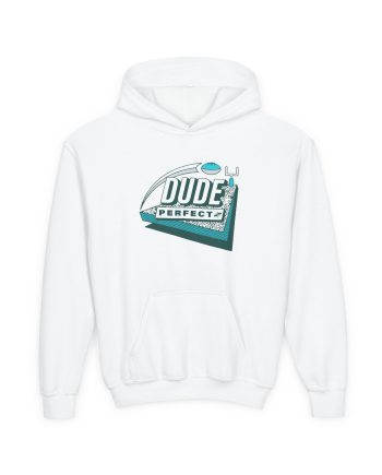 Dude Perfect Hail Mary Youth Heavy Blend Hooded Sweatshirt
