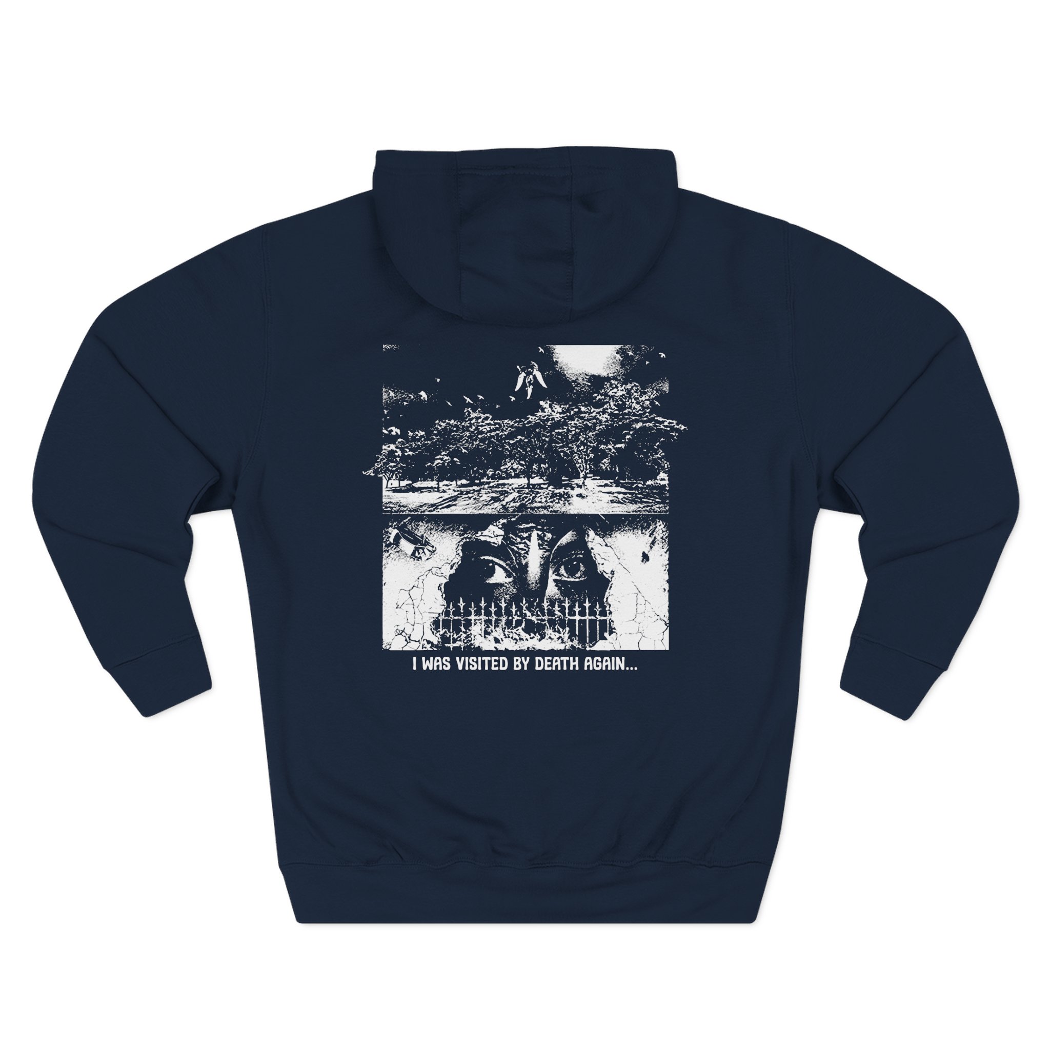 Knocked Loose Death Against Us Three-Panel Fleece Hoodie - Image 12