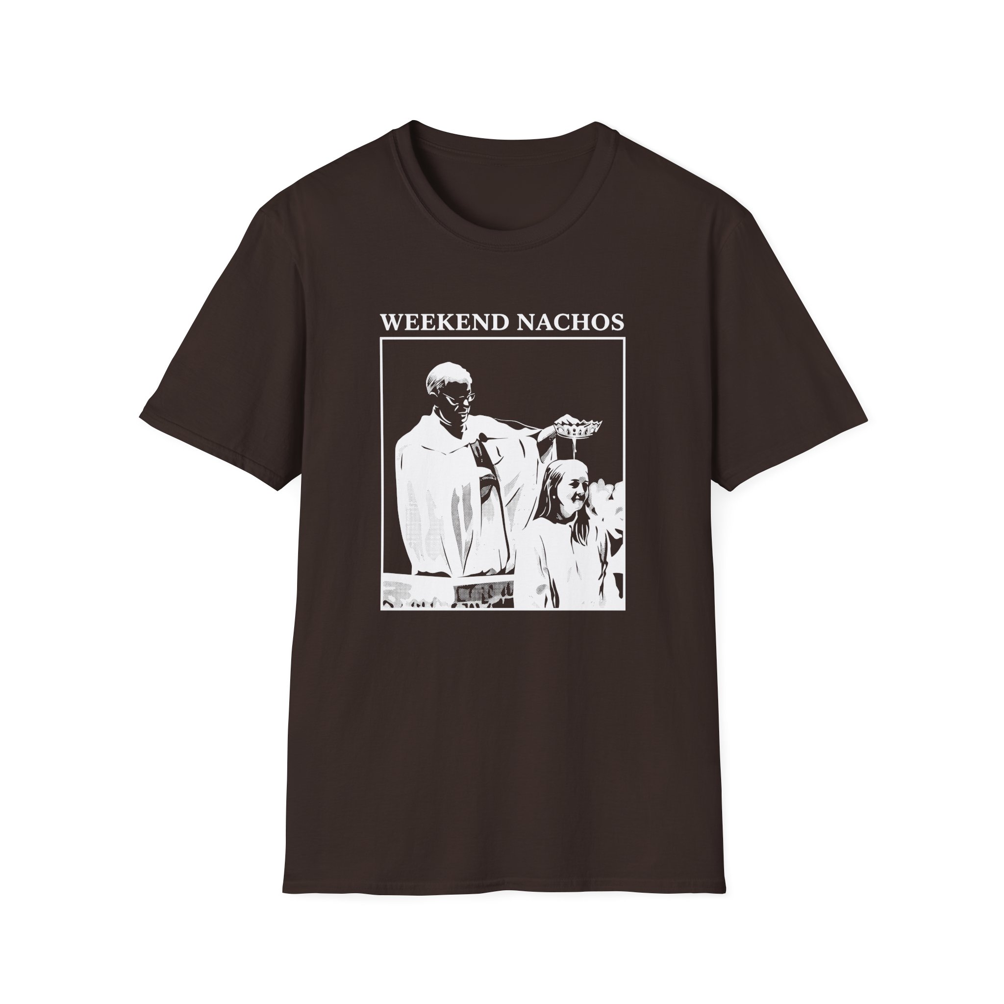 Weekend Nachos Unisex Softstyle T-Shirt - Image 3