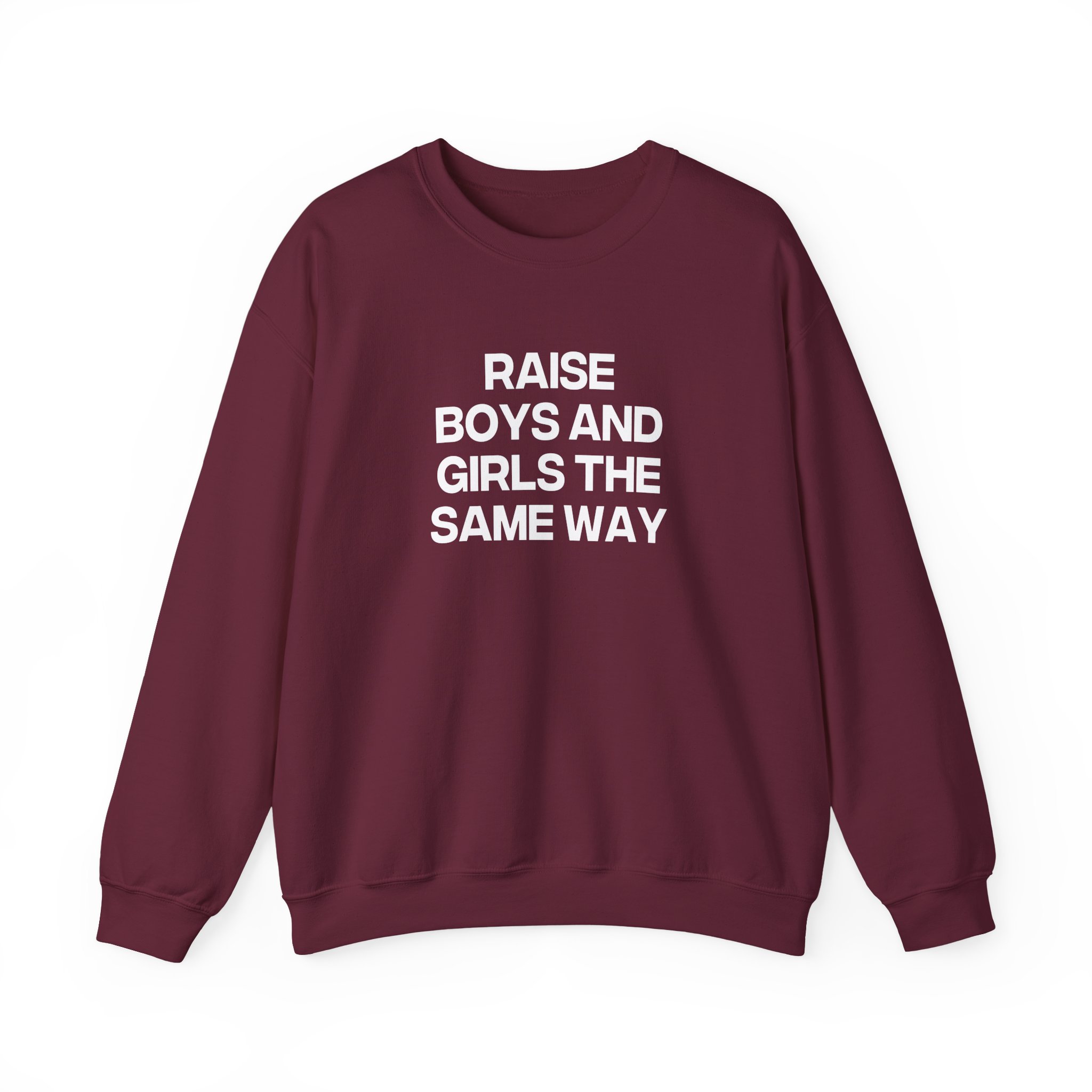 Jenny Holzer Raise the Same Way Unisex Heavy Blend™ Crewneck Sweatshirt - Image 3